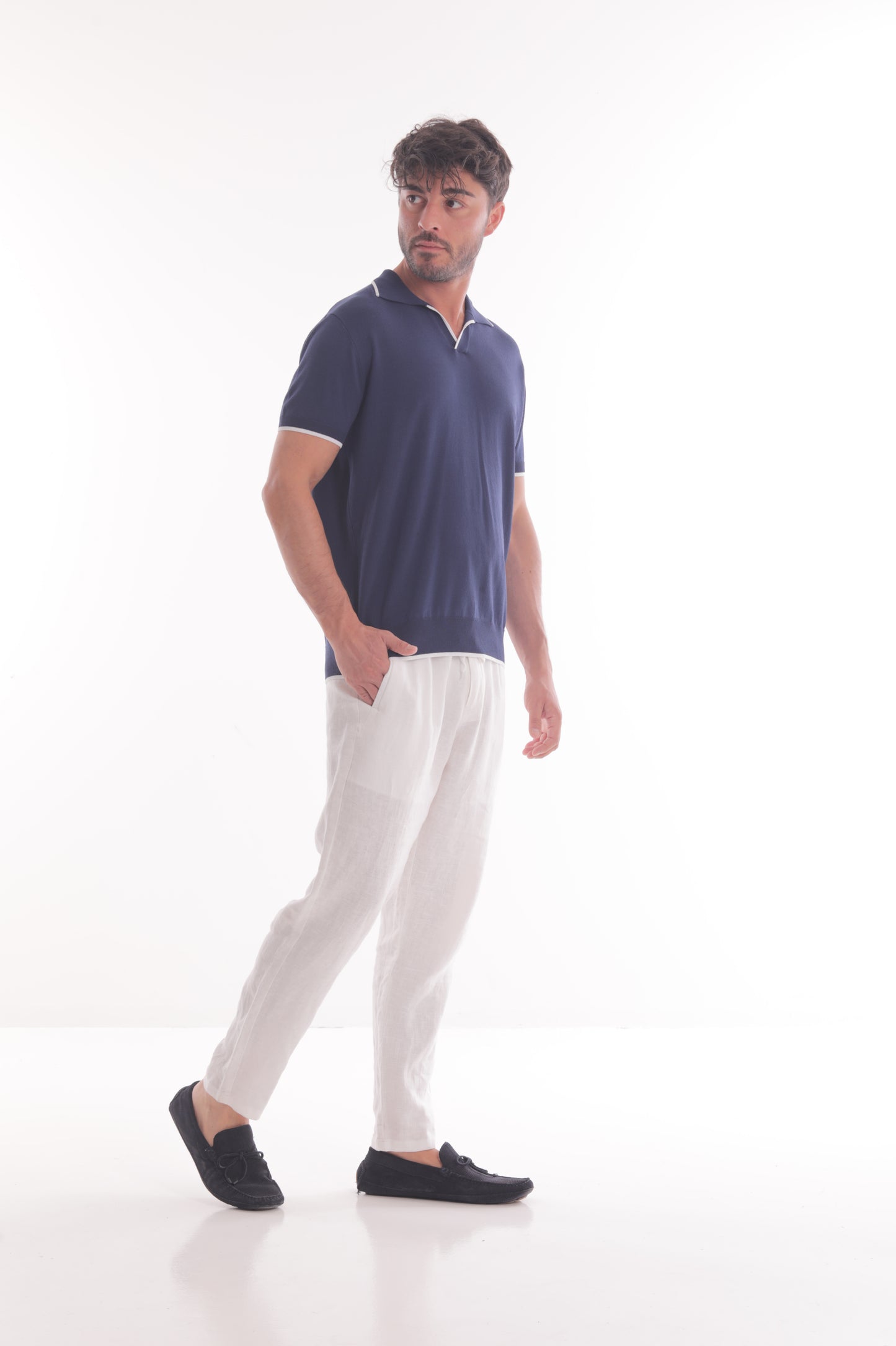 PANTALONE DI LINO