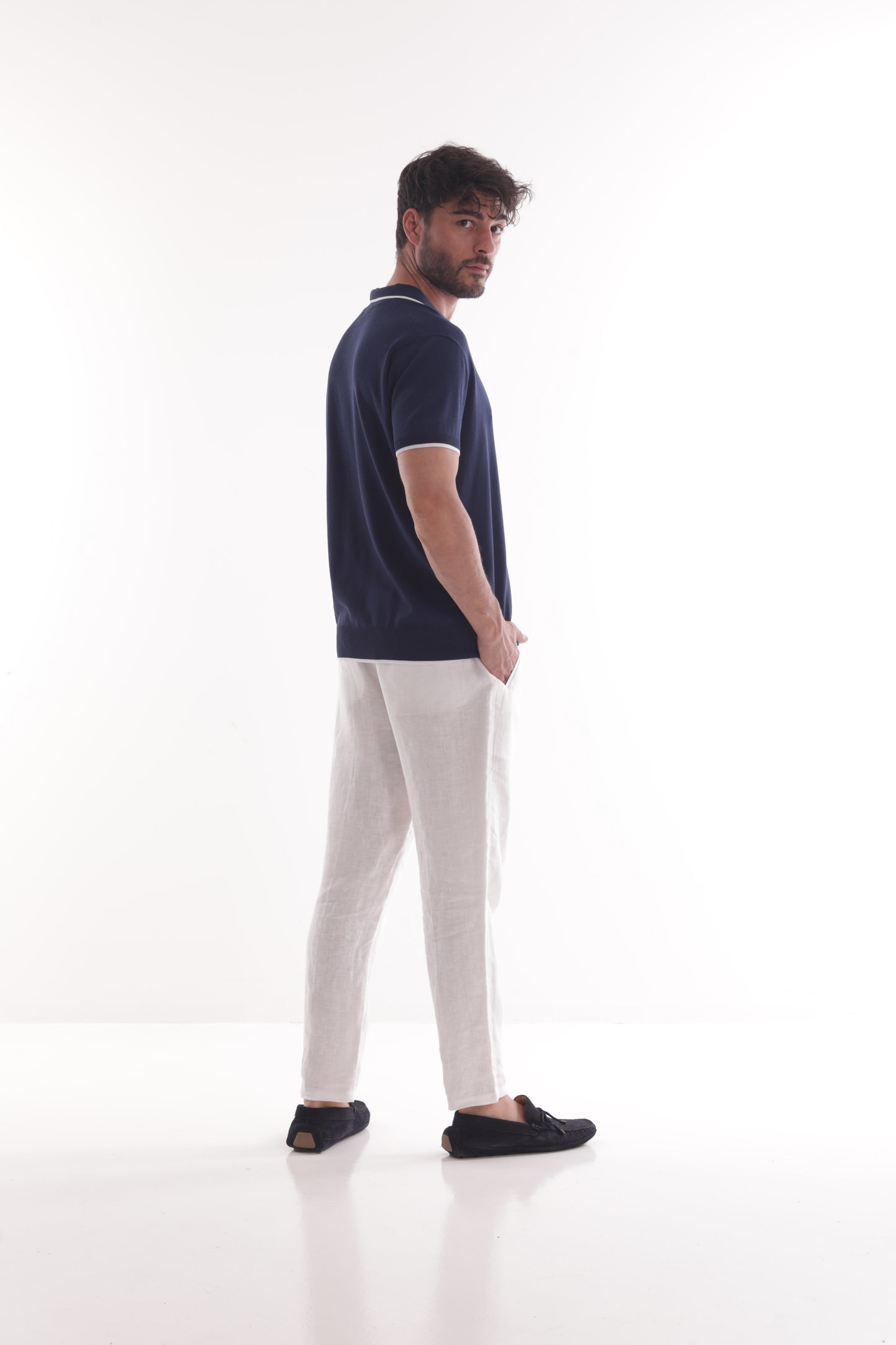 PANTALONE DI LINO