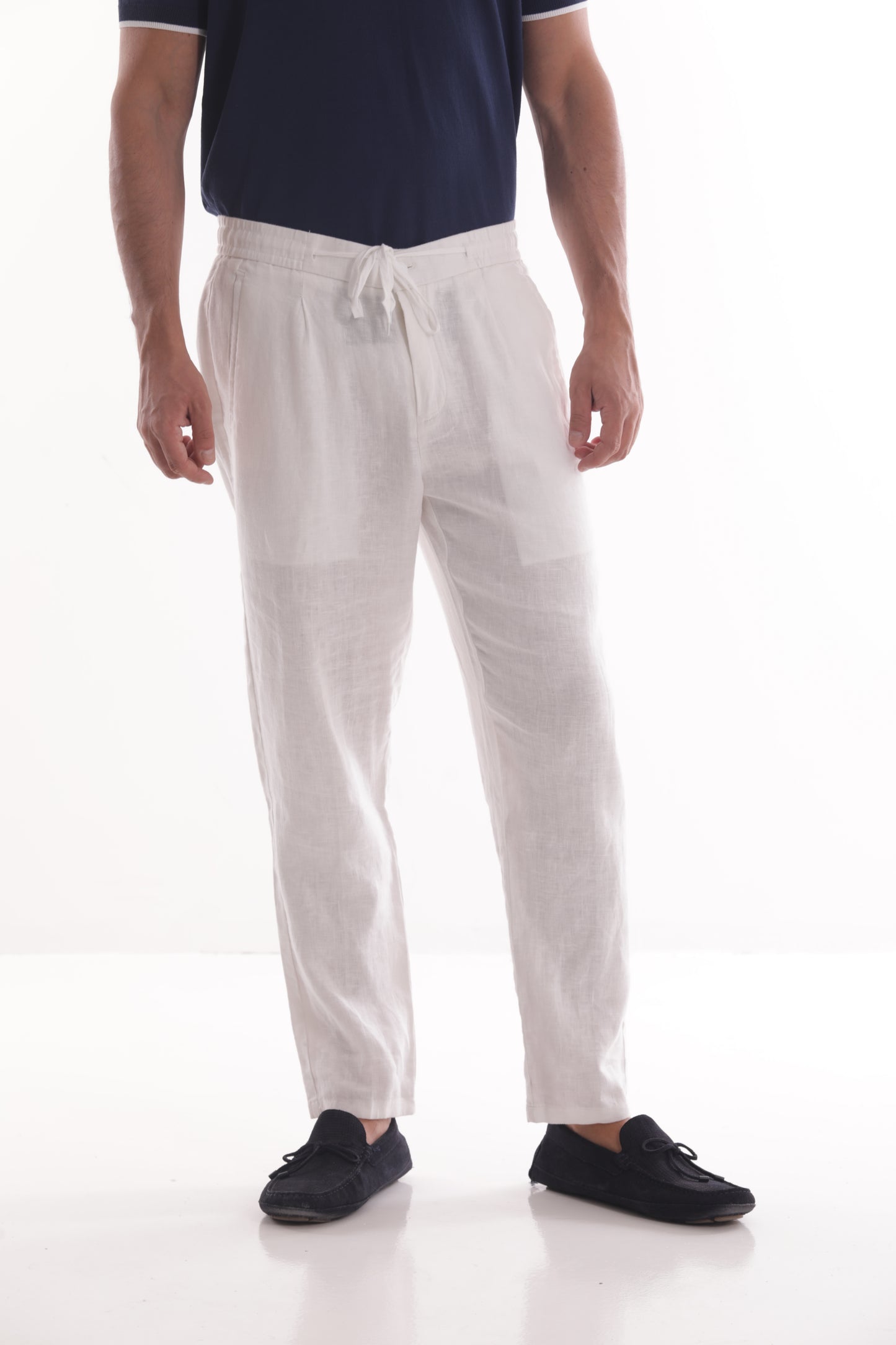 PANTALONE DI LINO