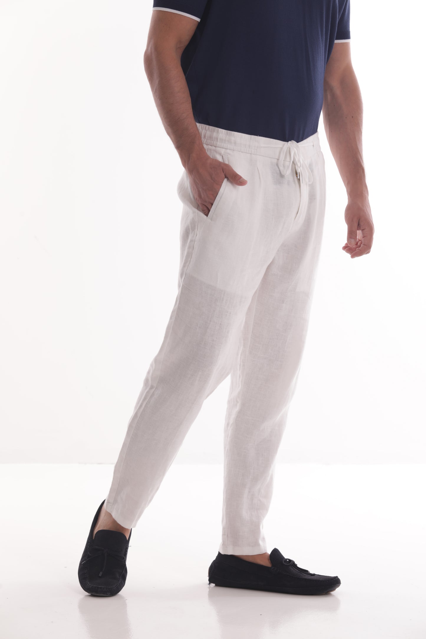 PANTALONE DI LINO