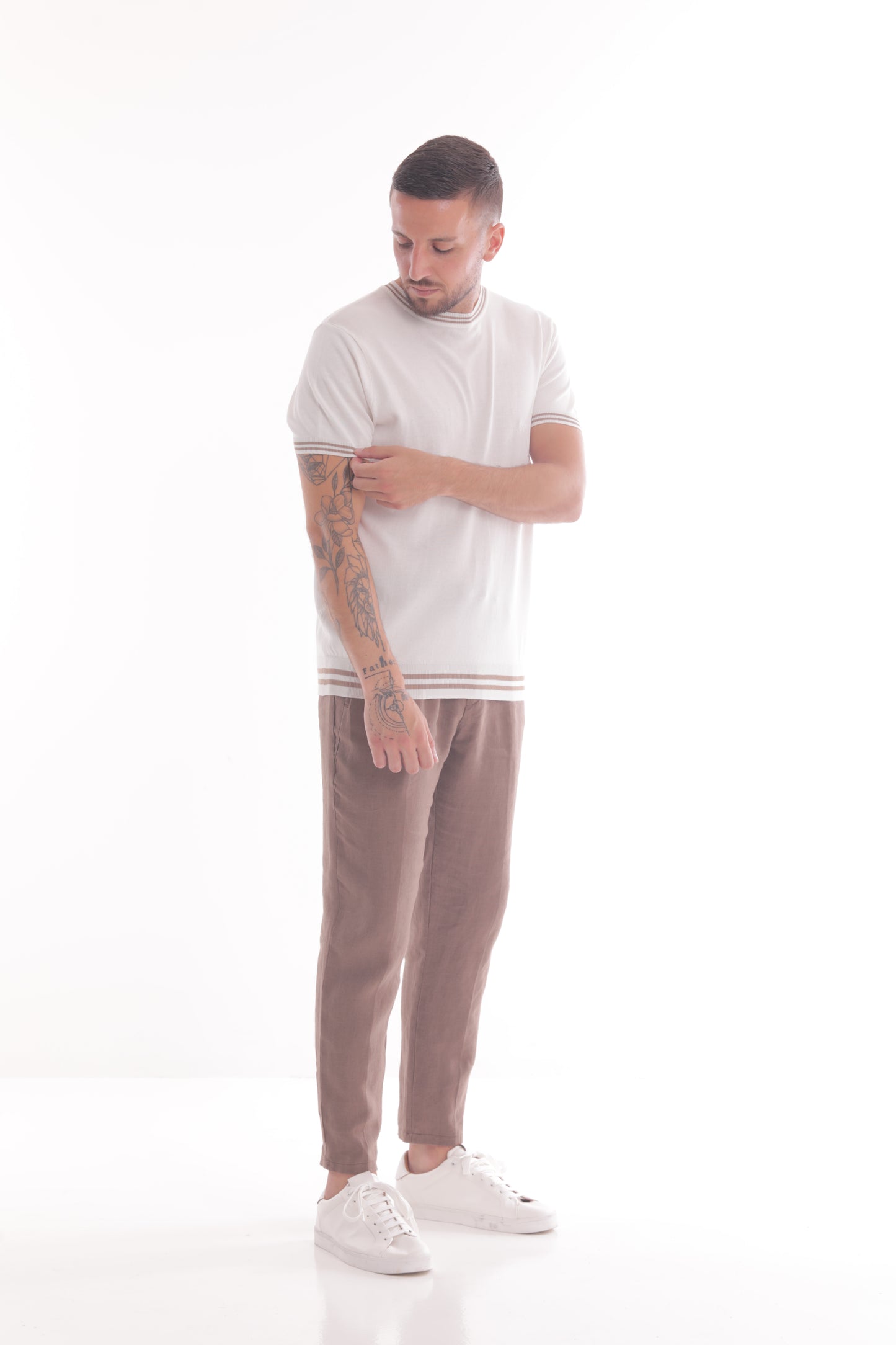 PANTALONE DI LINO