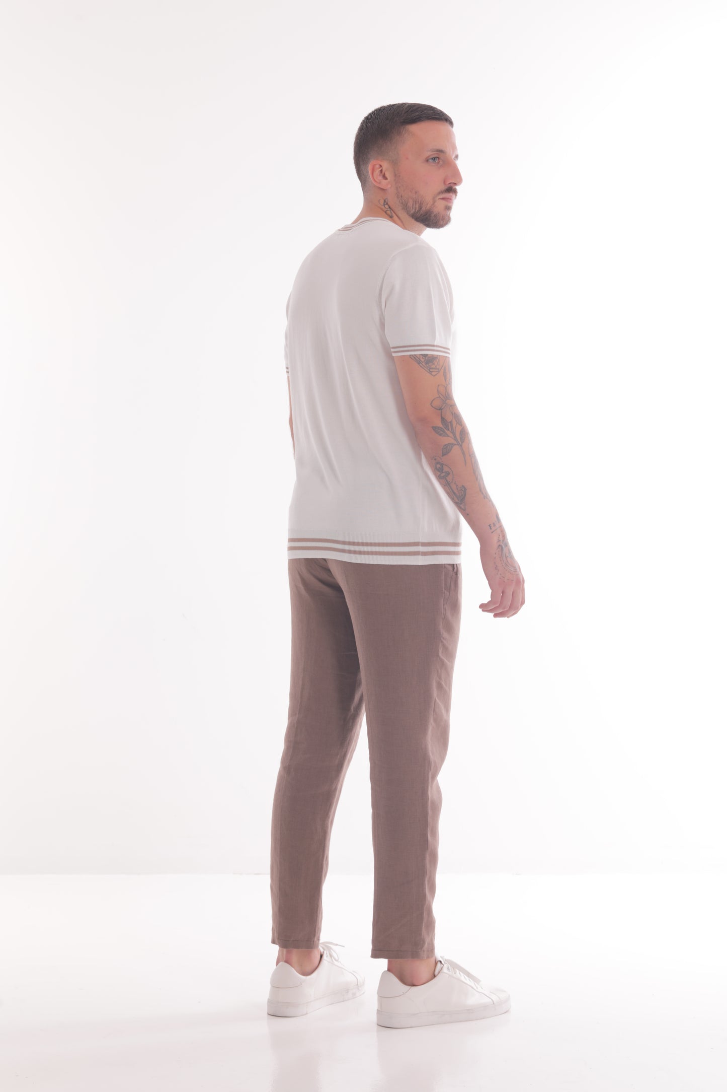 PANTALONE DI LINO