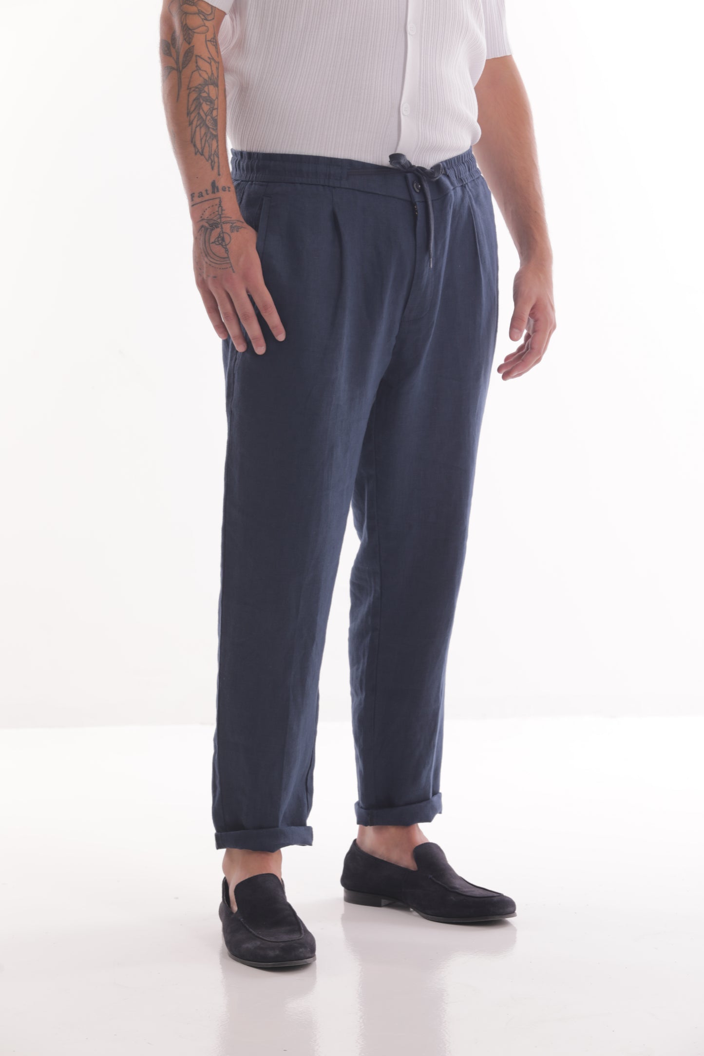 PANTALONE DI LINO