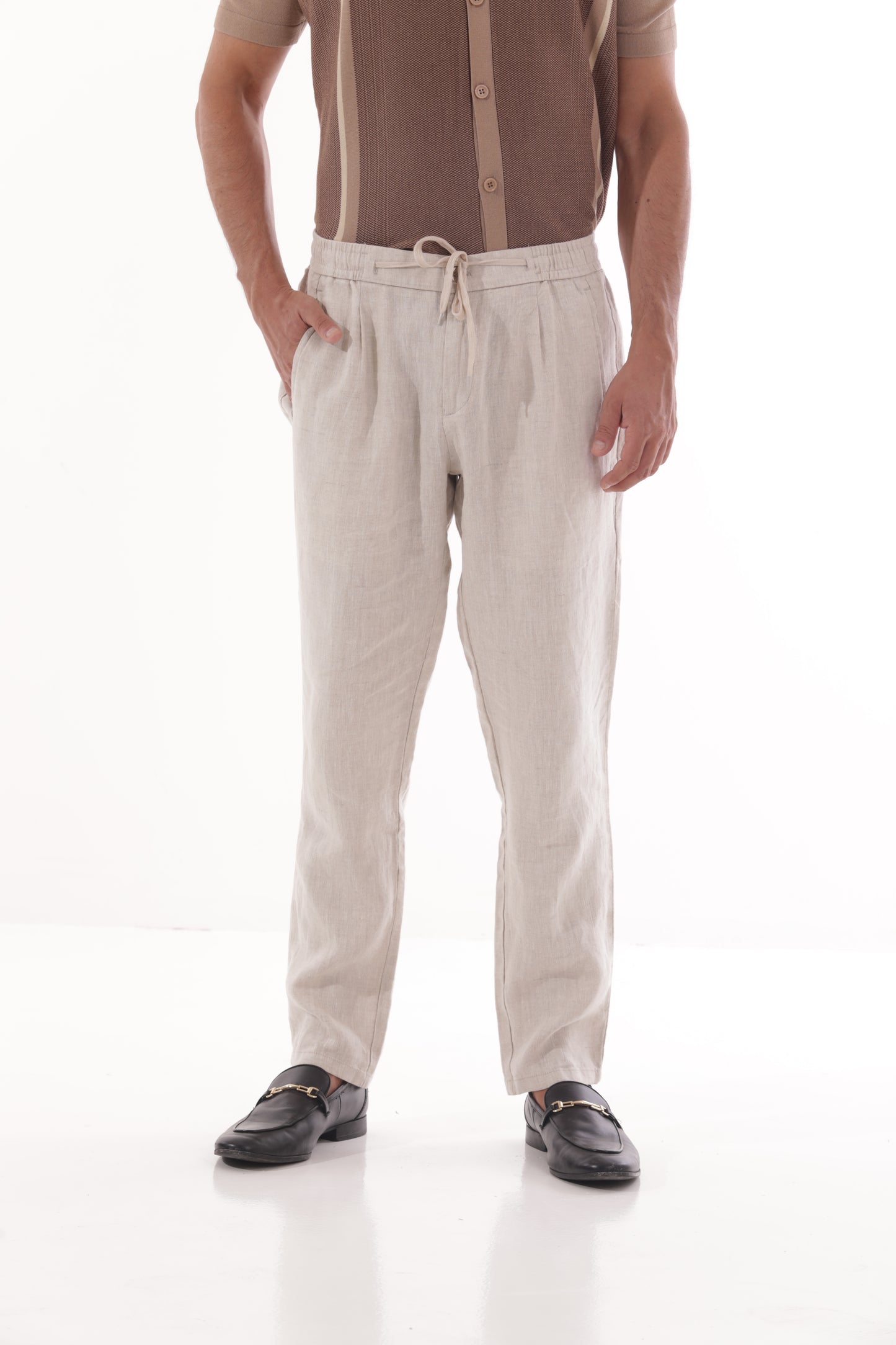 PANTALONE DI LINO
