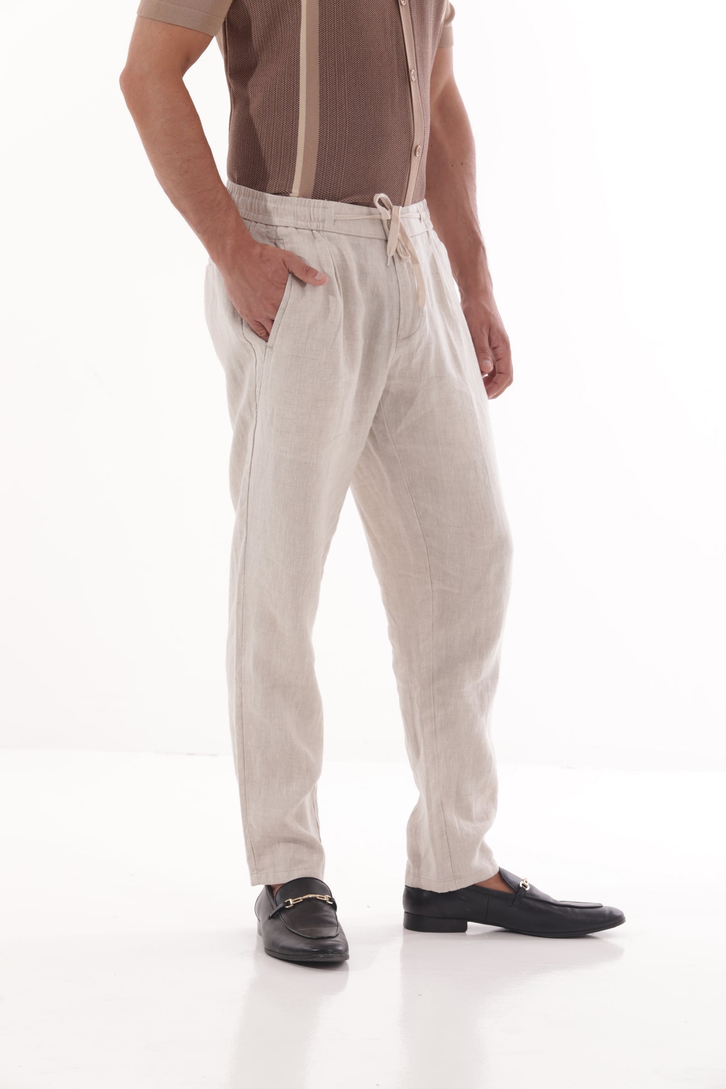 PANTALONE DI LINO