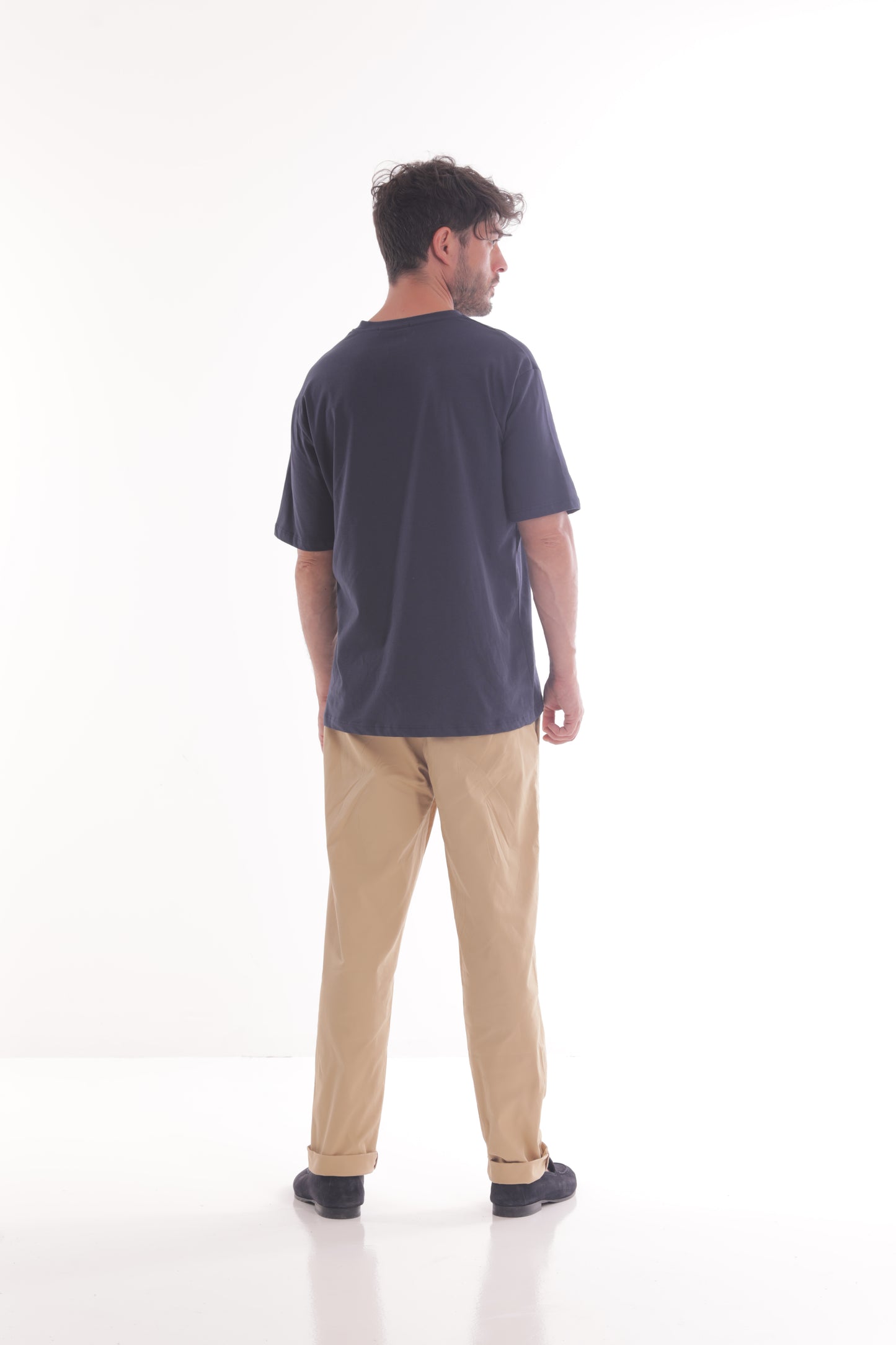 PANTALONE DETTAGLIO CINTURINI SUI FIANCHI