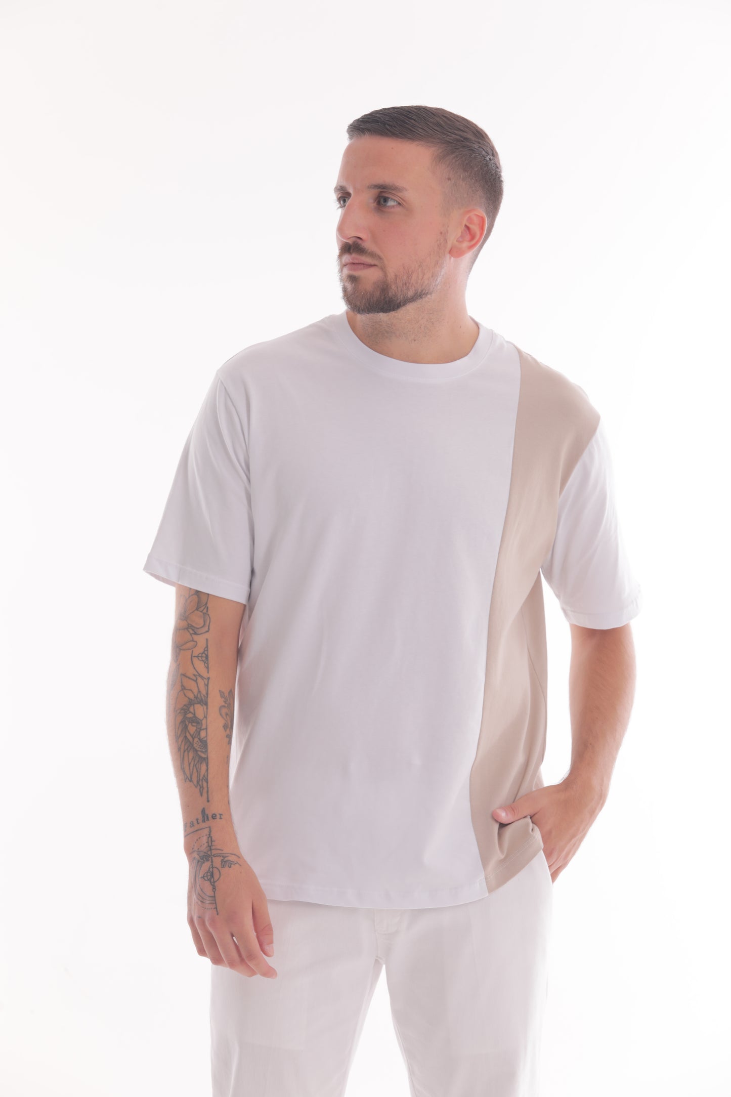 T-SHIRT BICOLORE