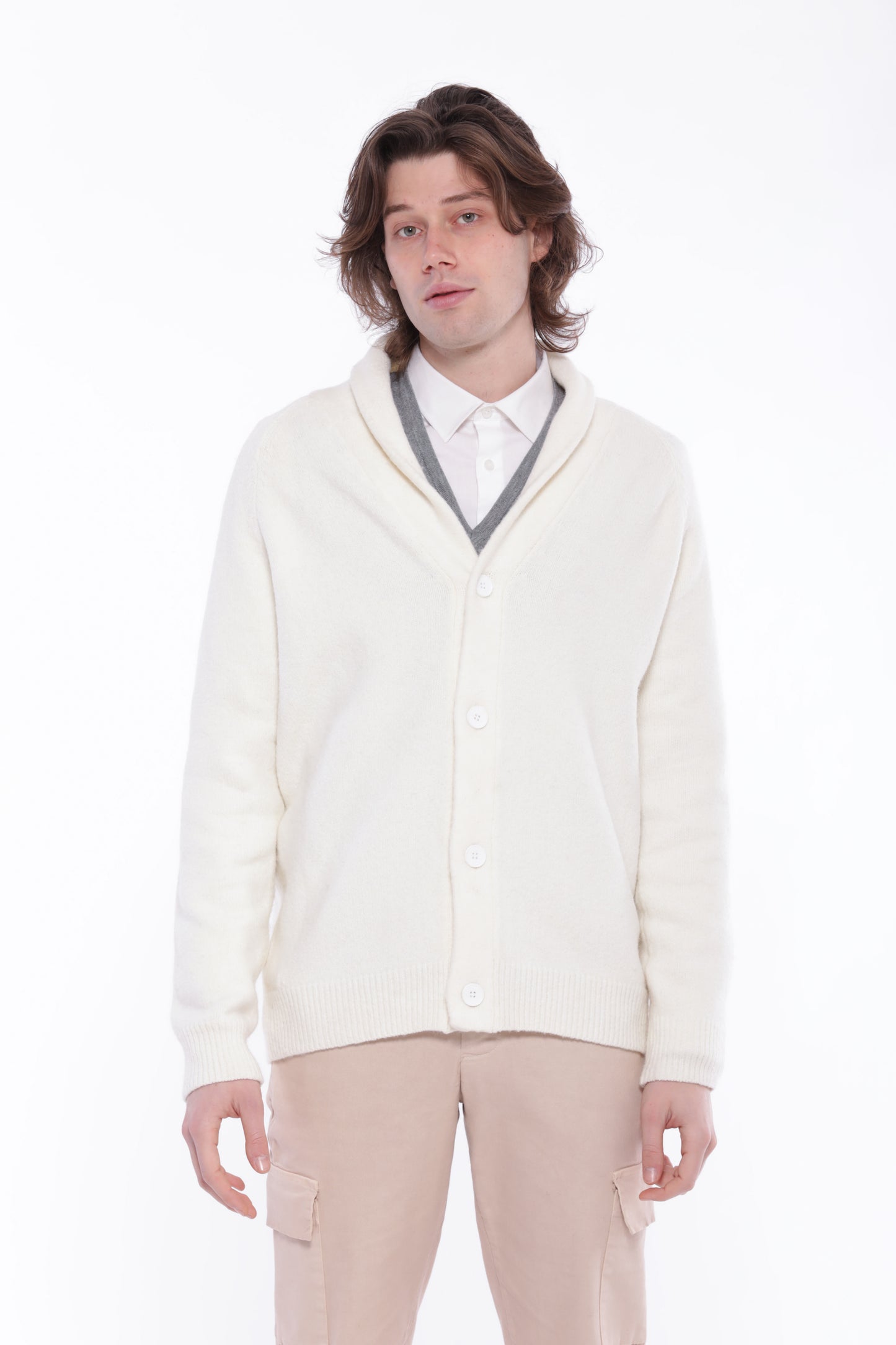 MAGLIA CARDIGAN STRUTTURATA