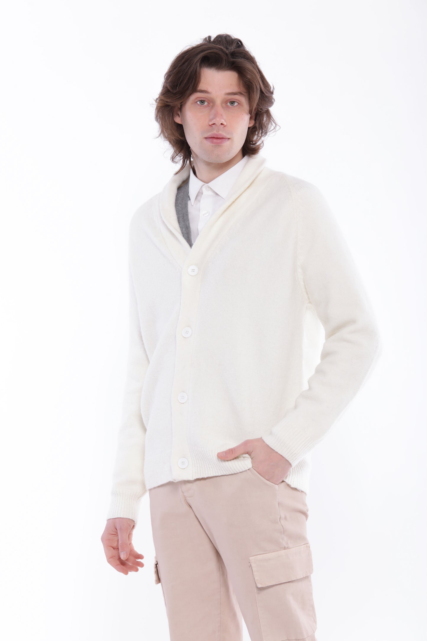 MAGLIA CARDIGAN STRUTTURATA