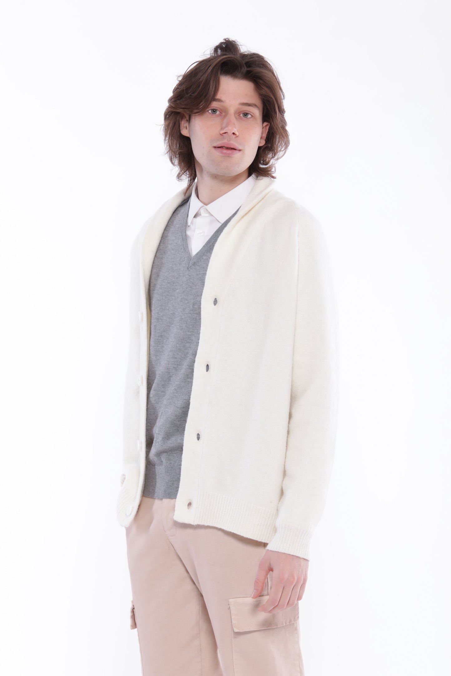 MAGLIA CARDIGAN STRUTTURATA