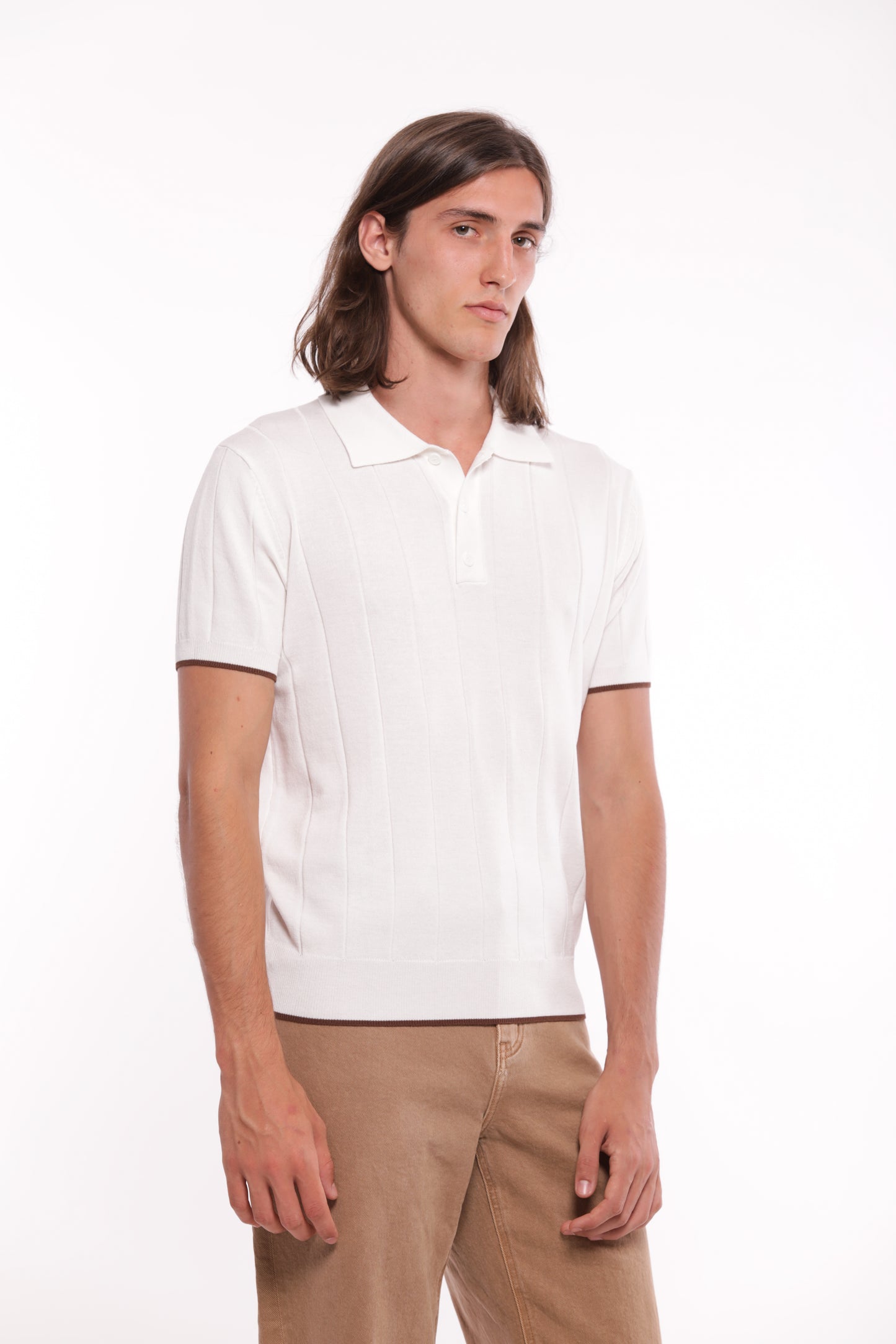 MAGLIA A POLO CANNETE'