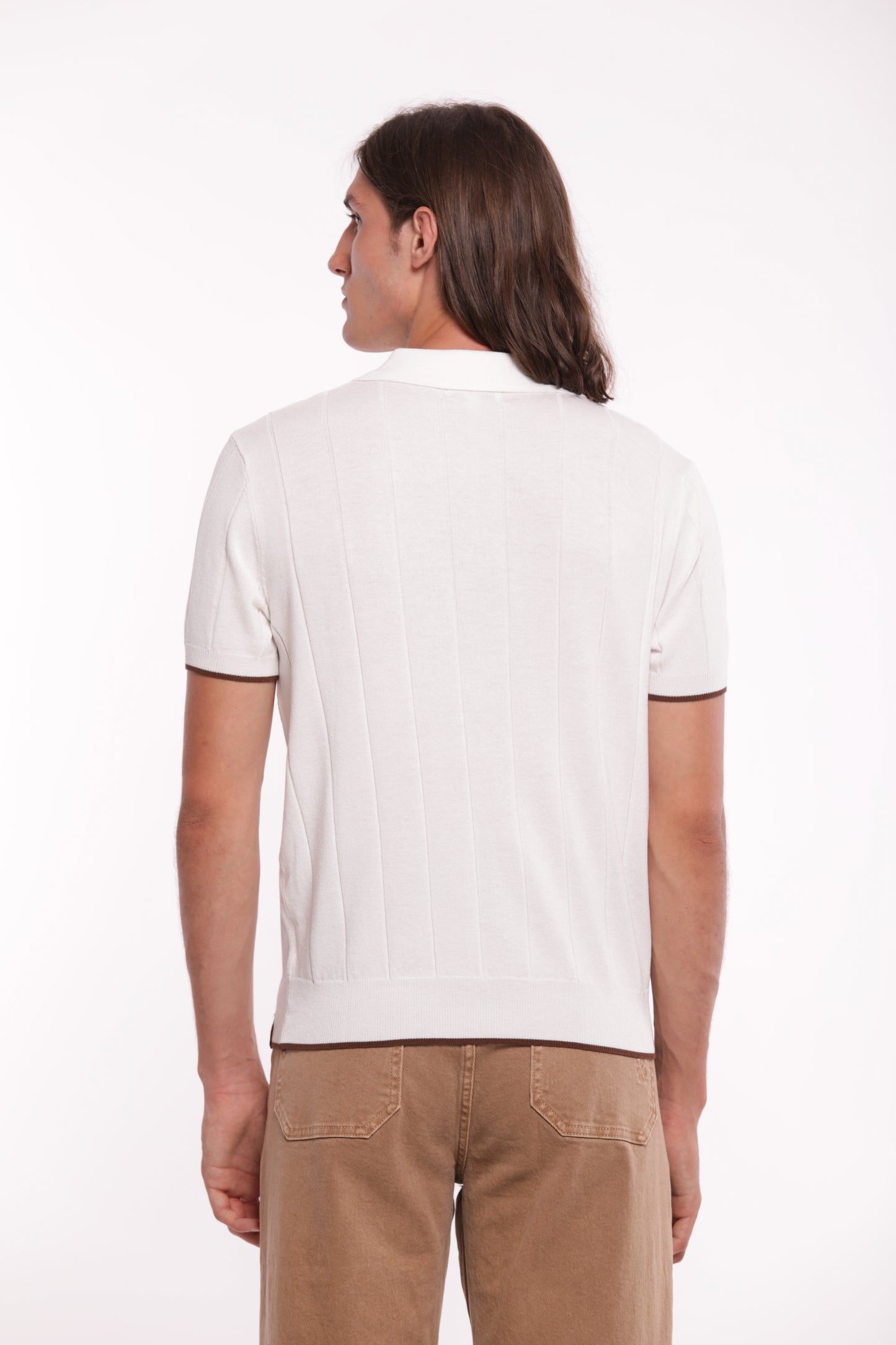 MAGLIA A POLO CANNETE'