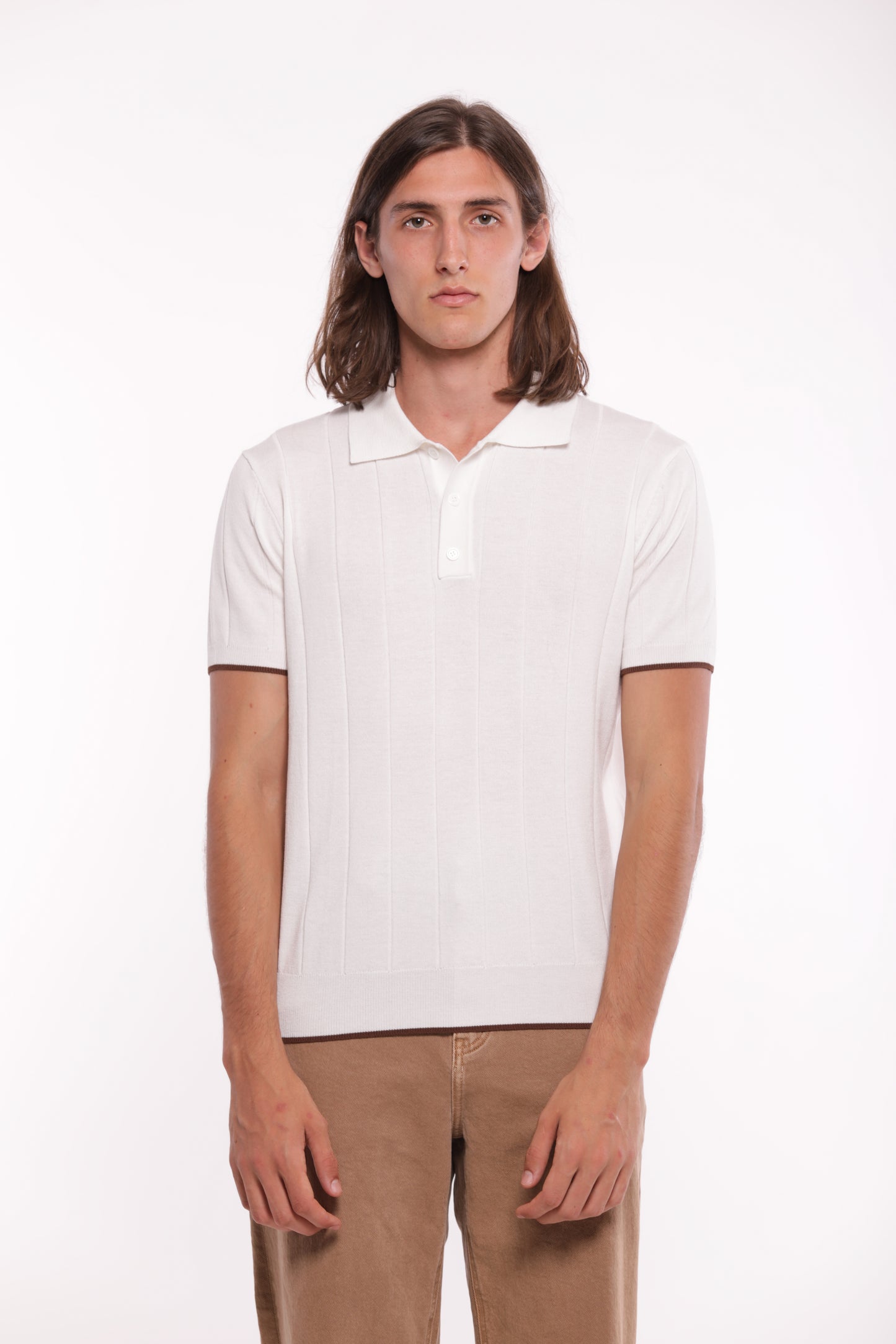 MAGLIA A POLO CANNETE'