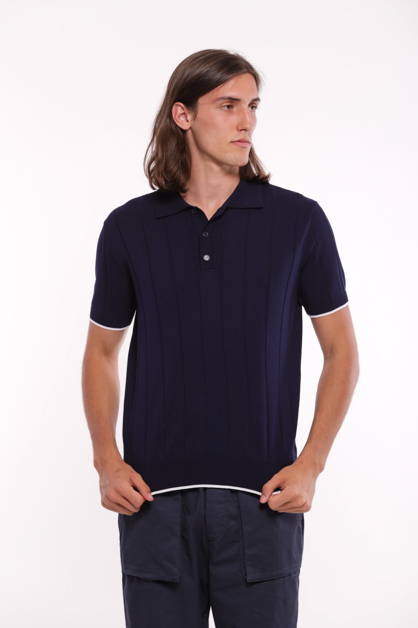 MAGLIA A POLO CANNETE'