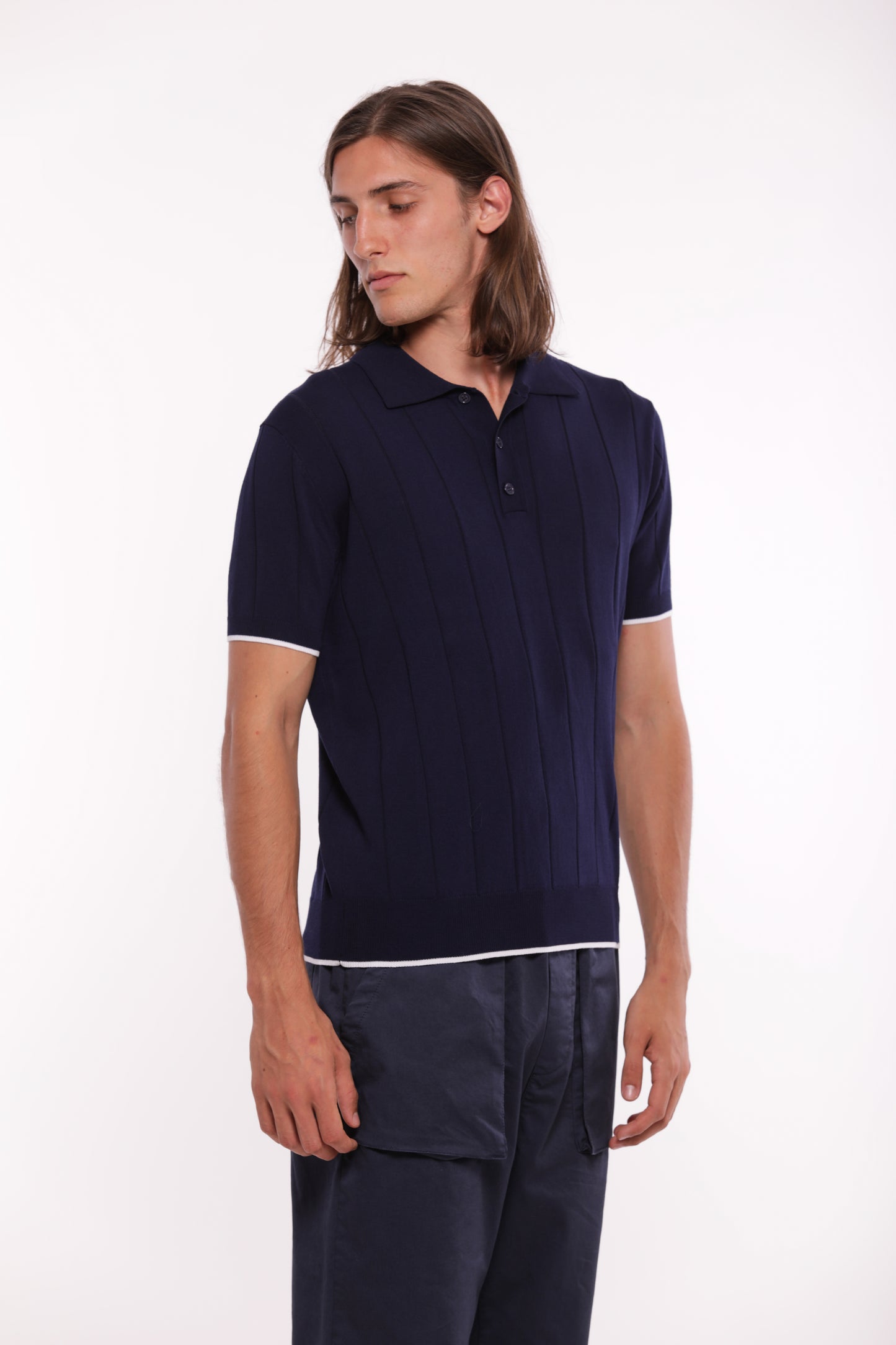 MAGLIA A POLO CANNETE'