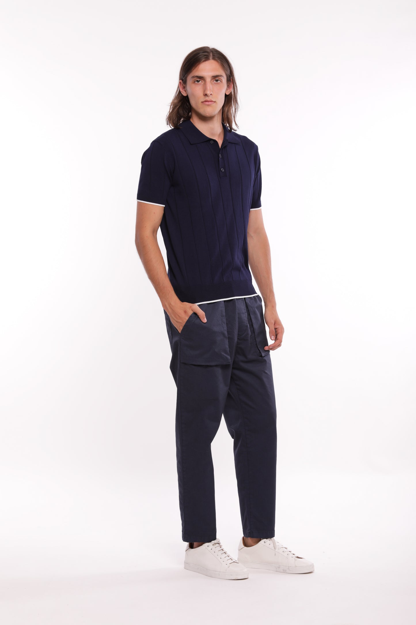 MAGLIA A POLO CANNETE'