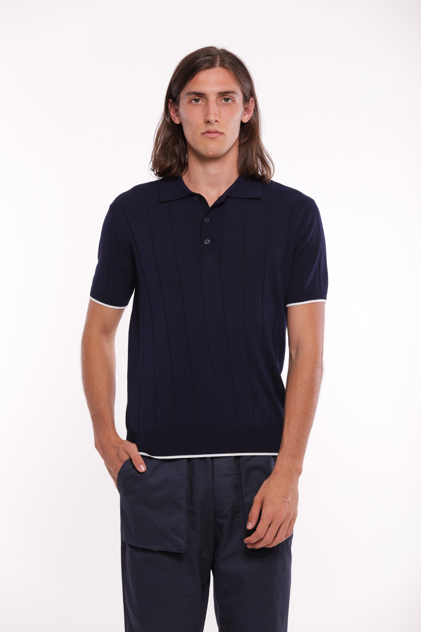 MAGLIA A POLO CANNETE'