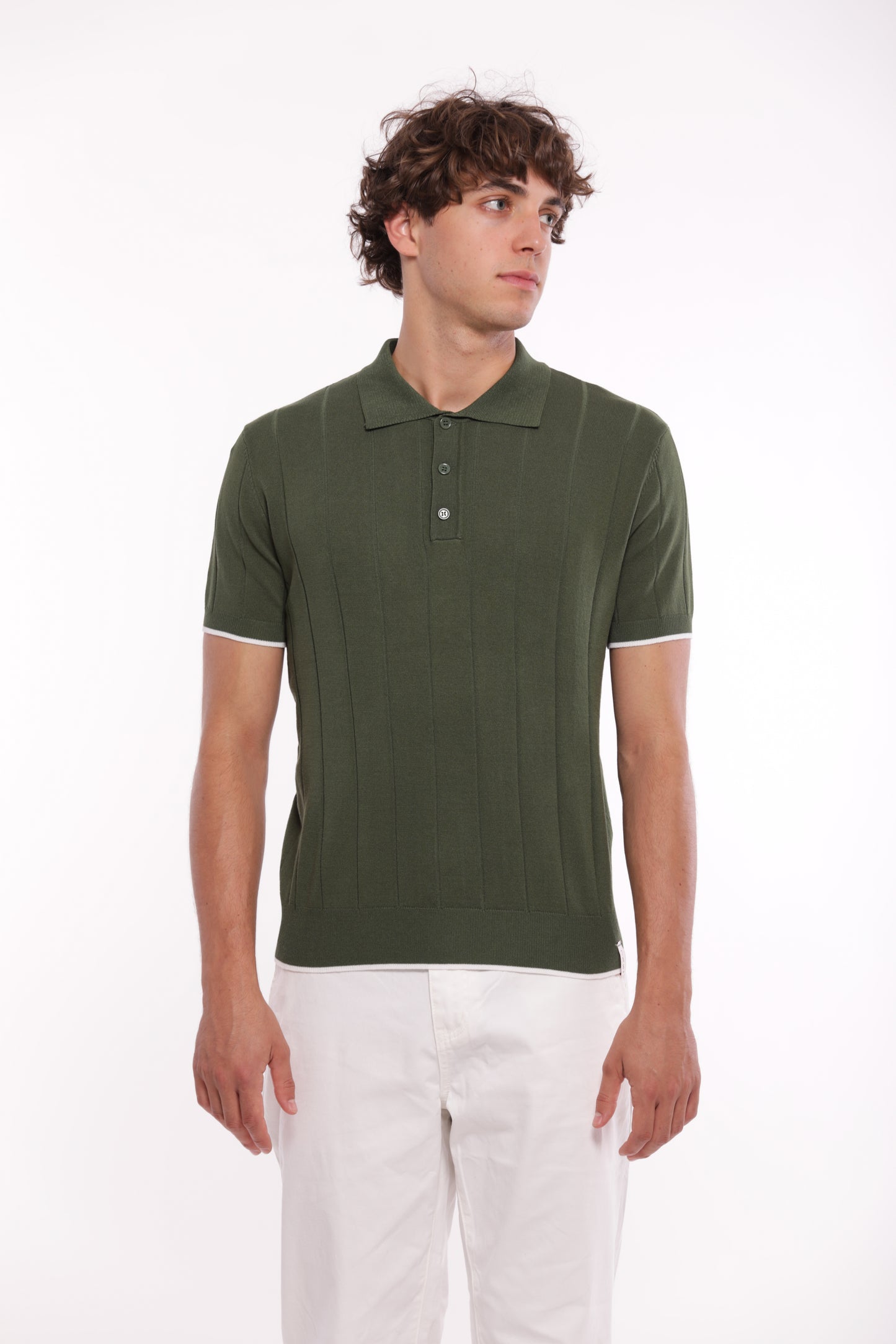 MAGLIA A POLO CANNETE'