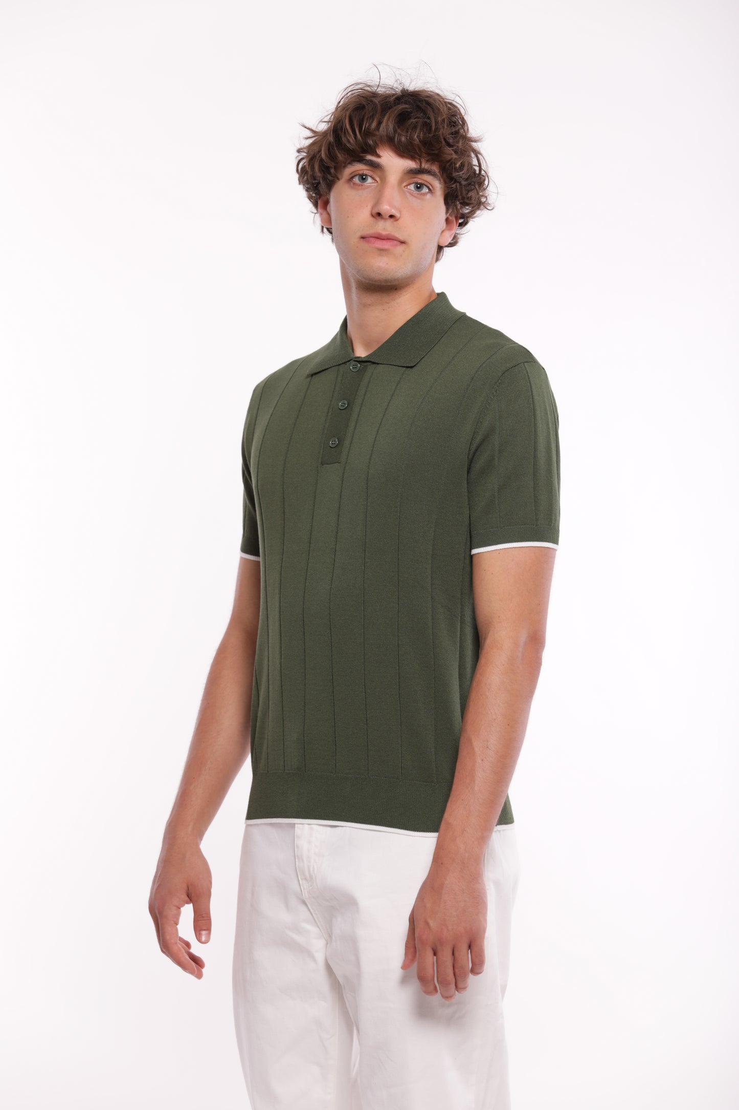MAGLIA A POLO CANNETE'