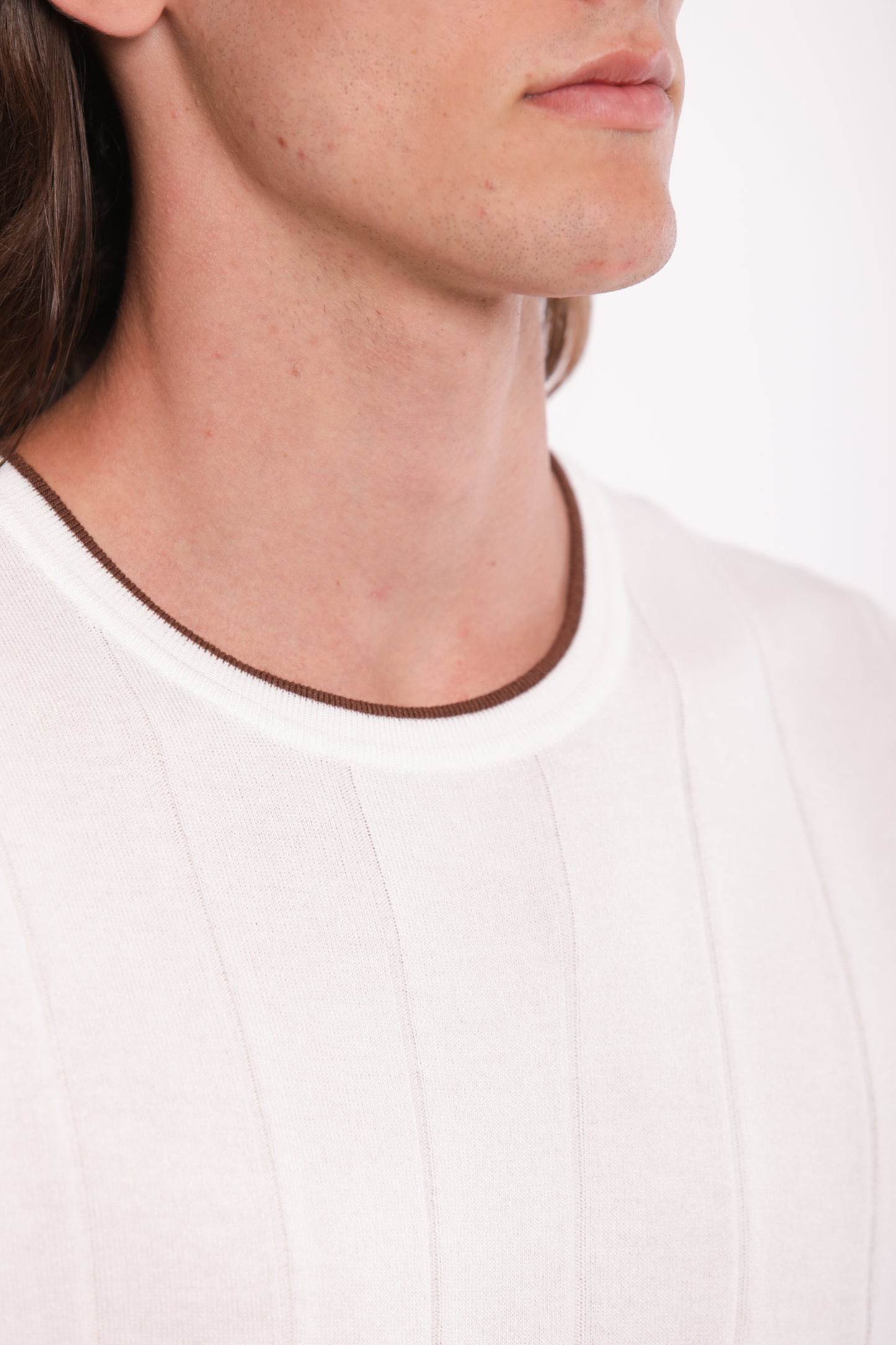 MAGLIA GIROCOLLO CANNETÉ