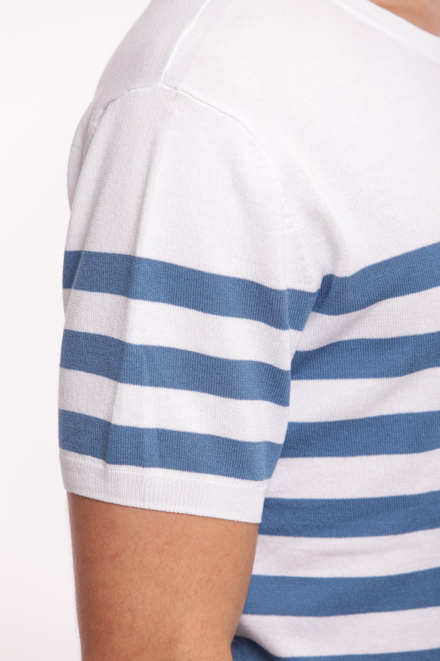 MAGLIA GIROCOLLO A RIGHE