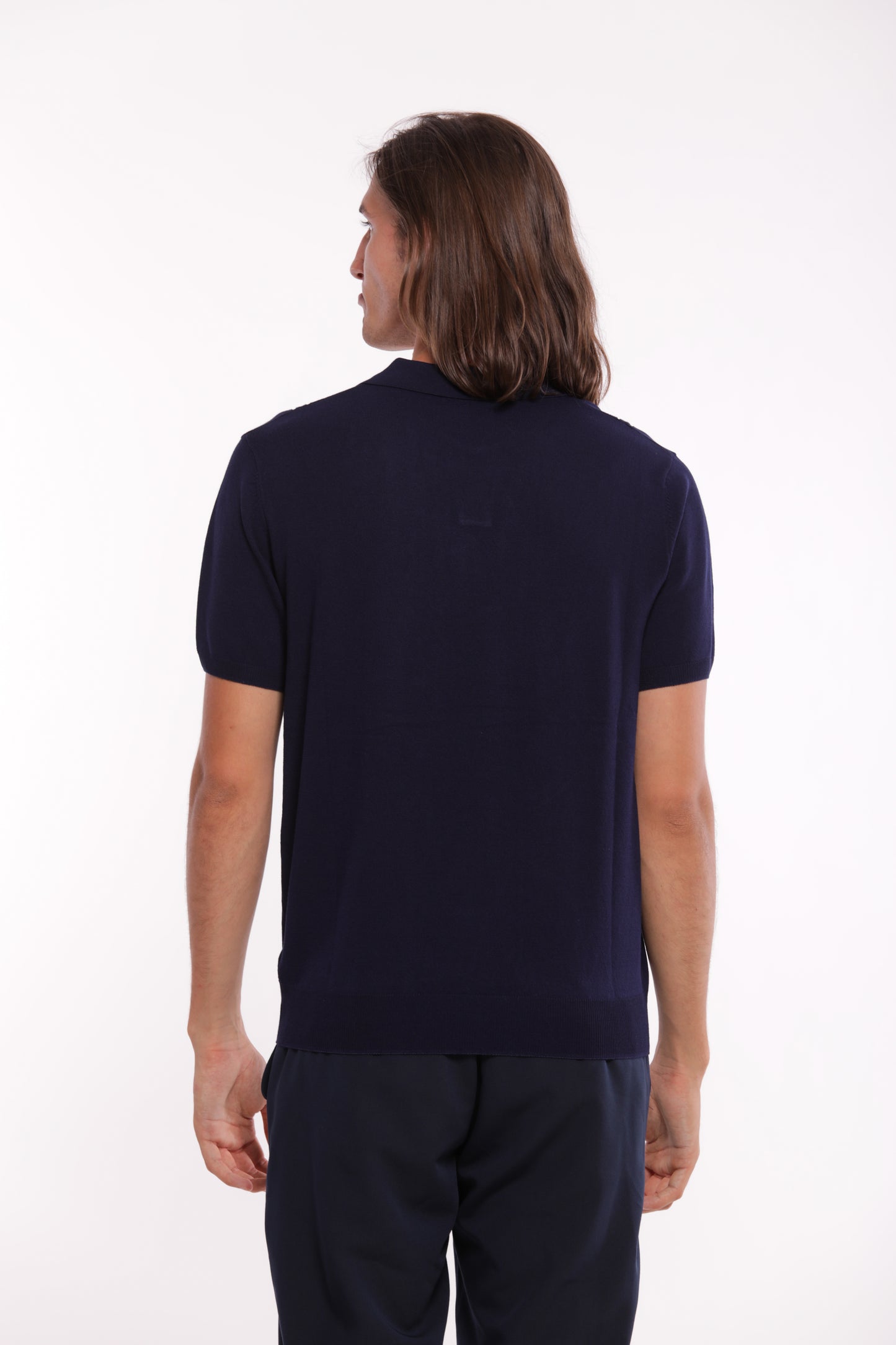 POLO IN MAGLIA IN MISTO VISCOSA