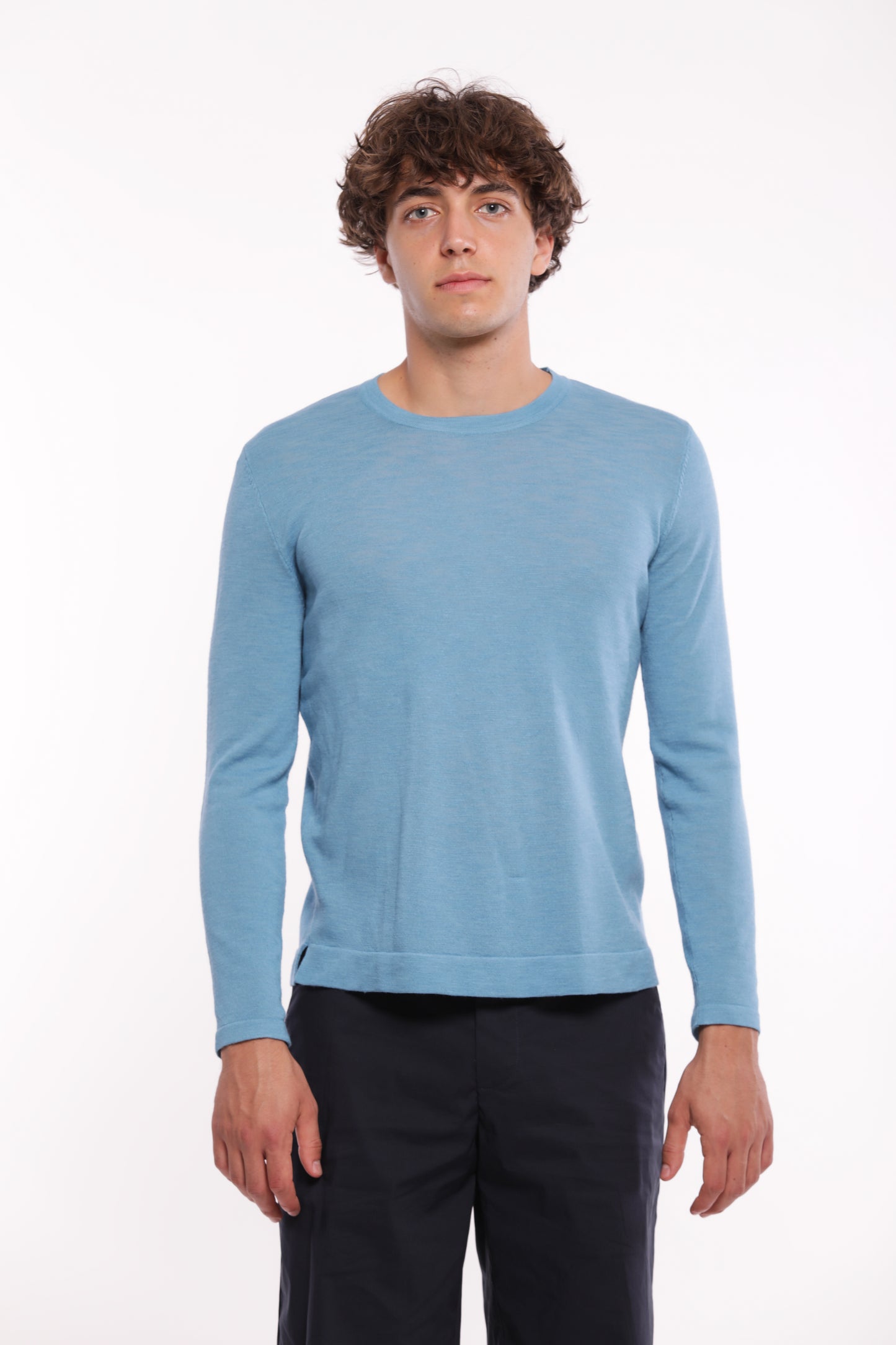 MAGLIA GIROCOLLO A MANICA LUNGA