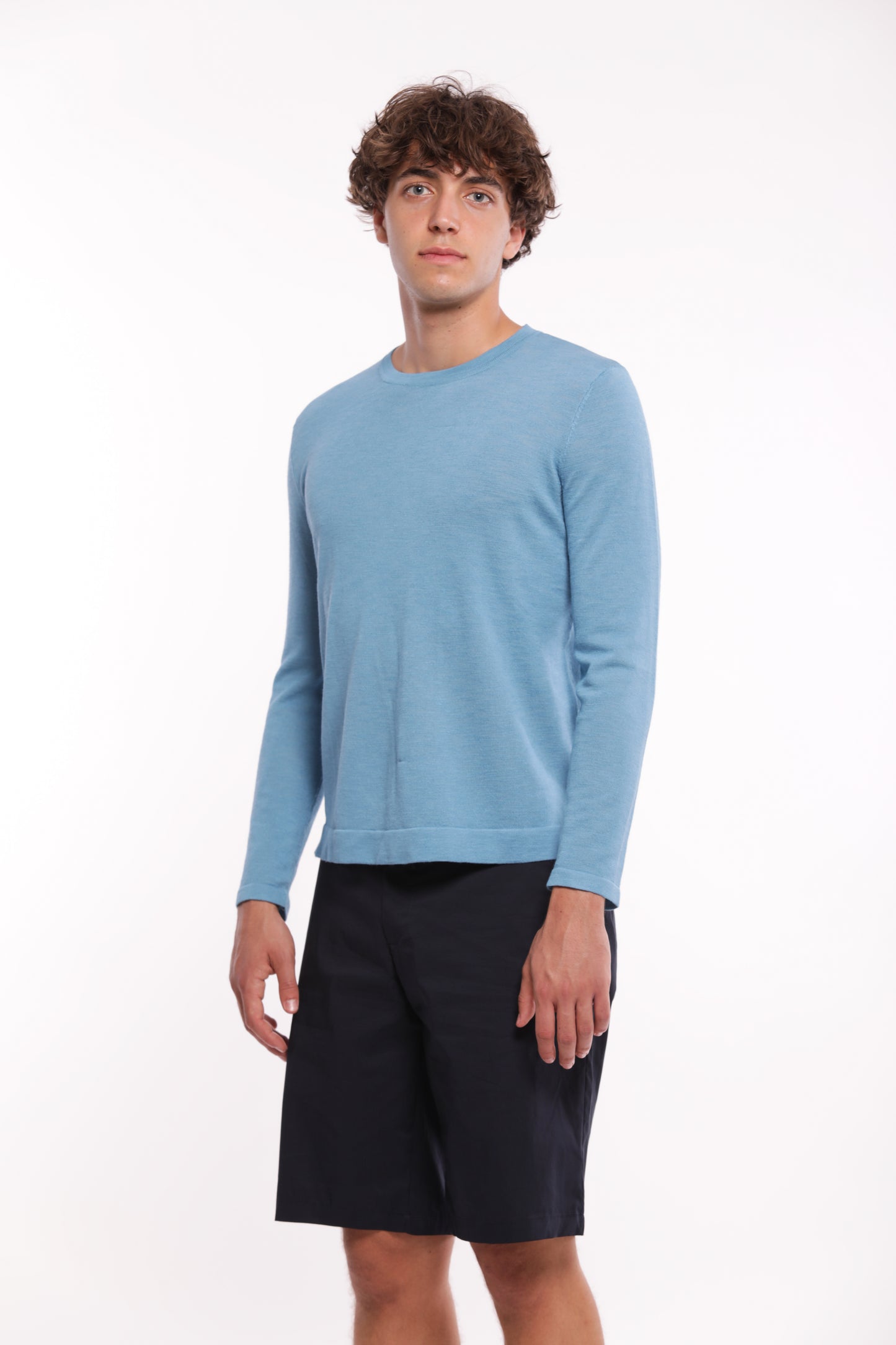 MAGLIA GIROCOLLO A MANICA LUNGA