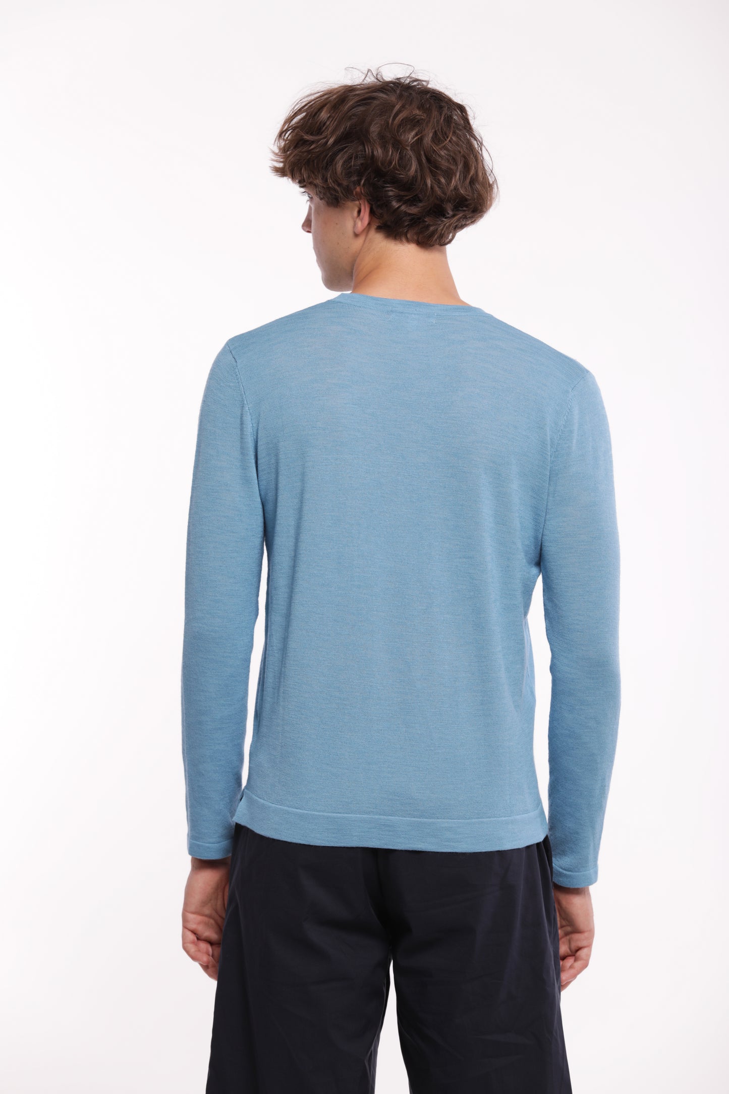 MAGLIA GIROCOLLO A MANICA LUNGA