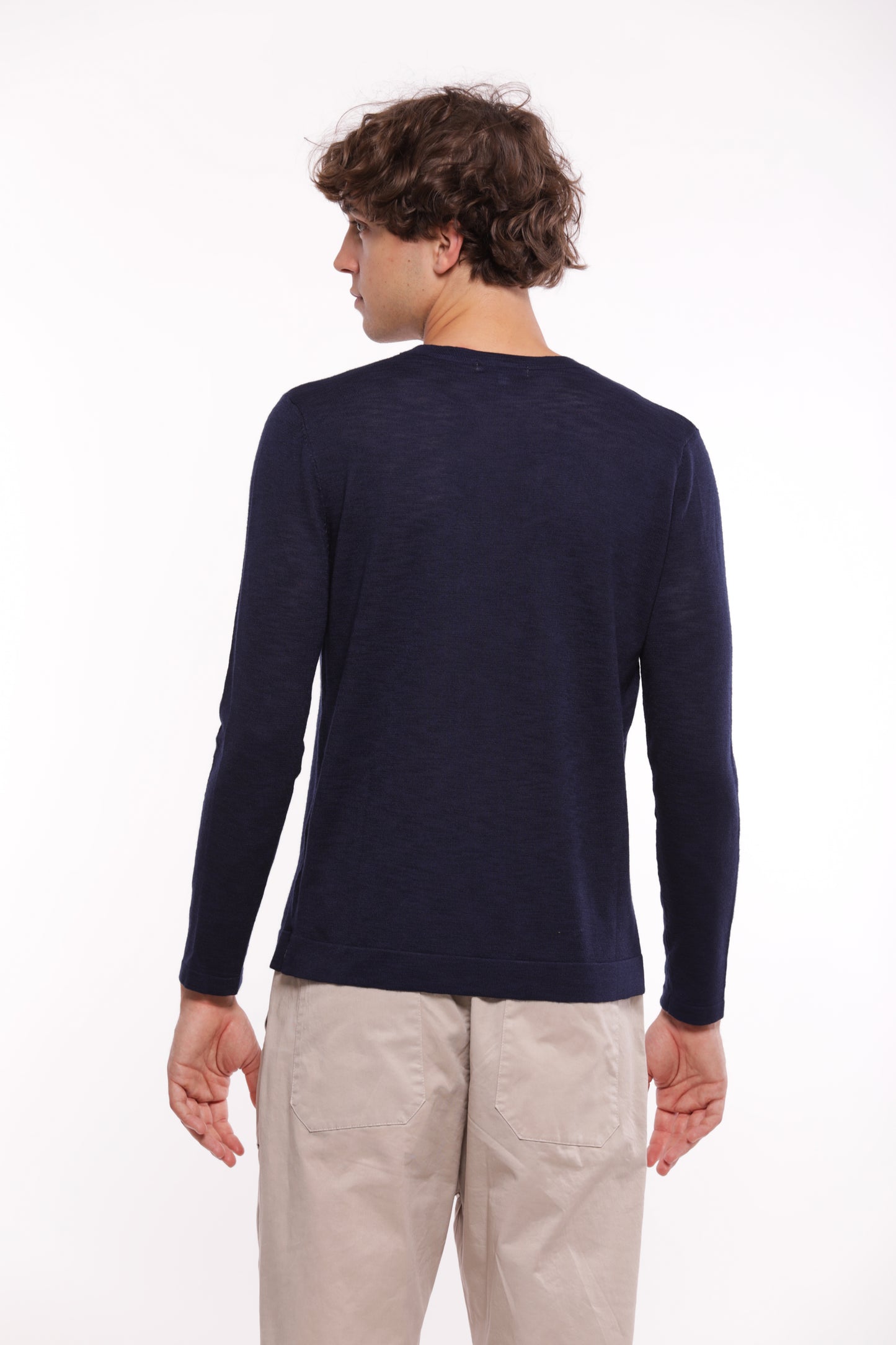 MAGLIA GIROCOLLO A MANICA LUNGA