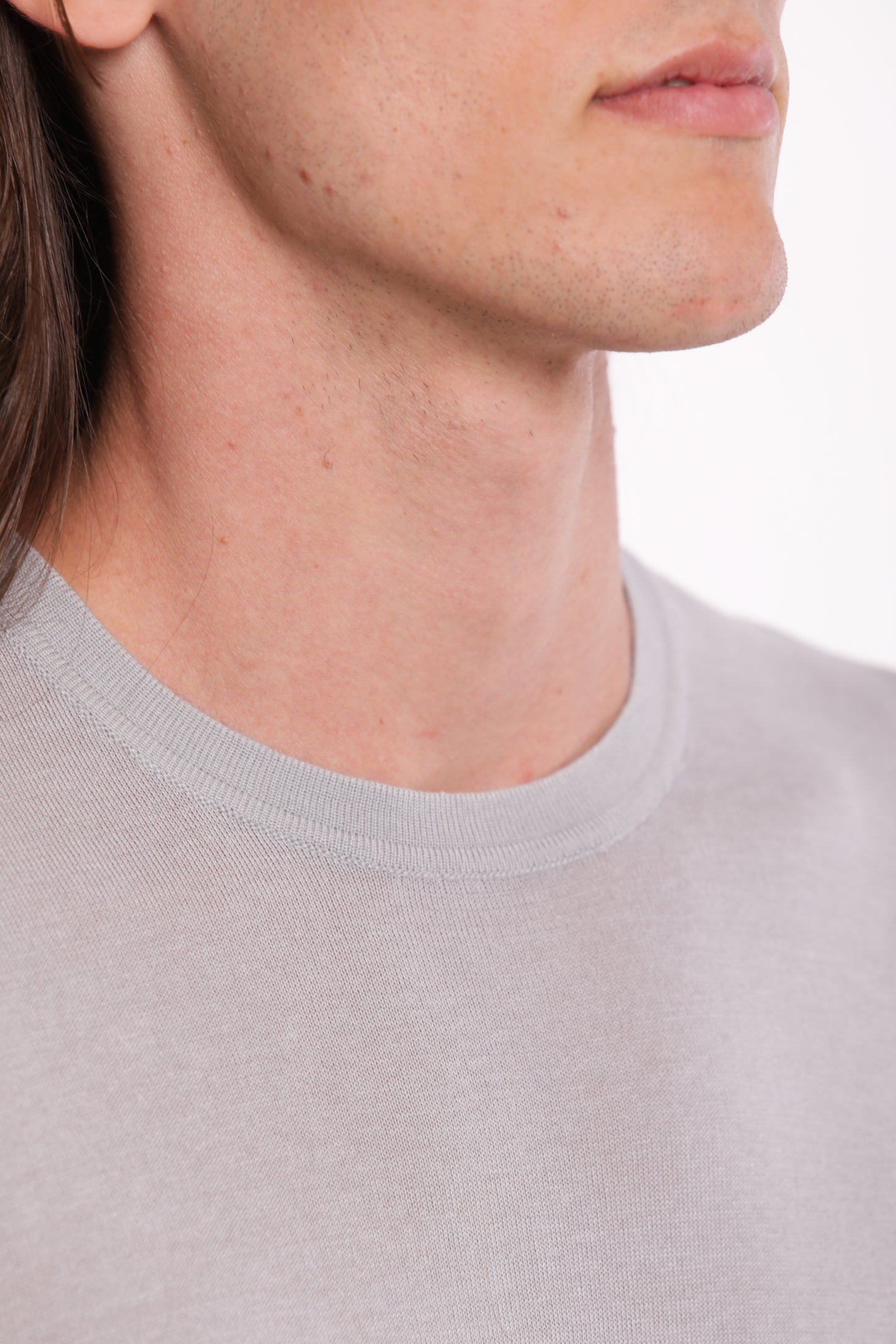 MAGLIETTA IN MAGLIA GIROCOLLO