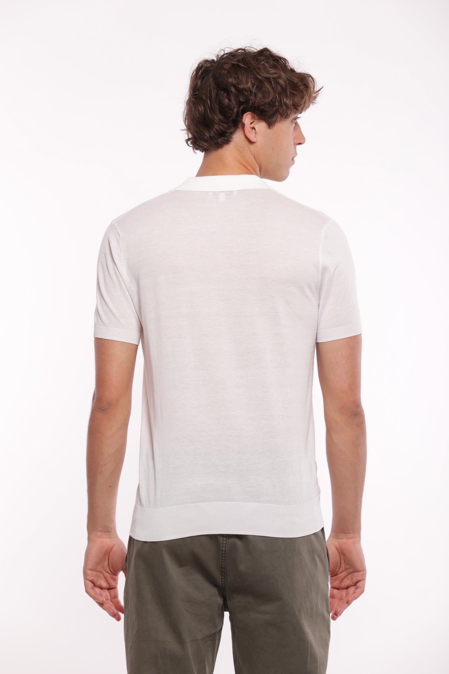 POLO IN MAGLIA CON LYOCELL