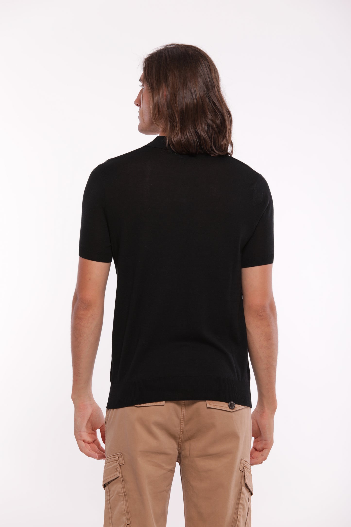 POLO IN MAGLIA CON LYOCELL