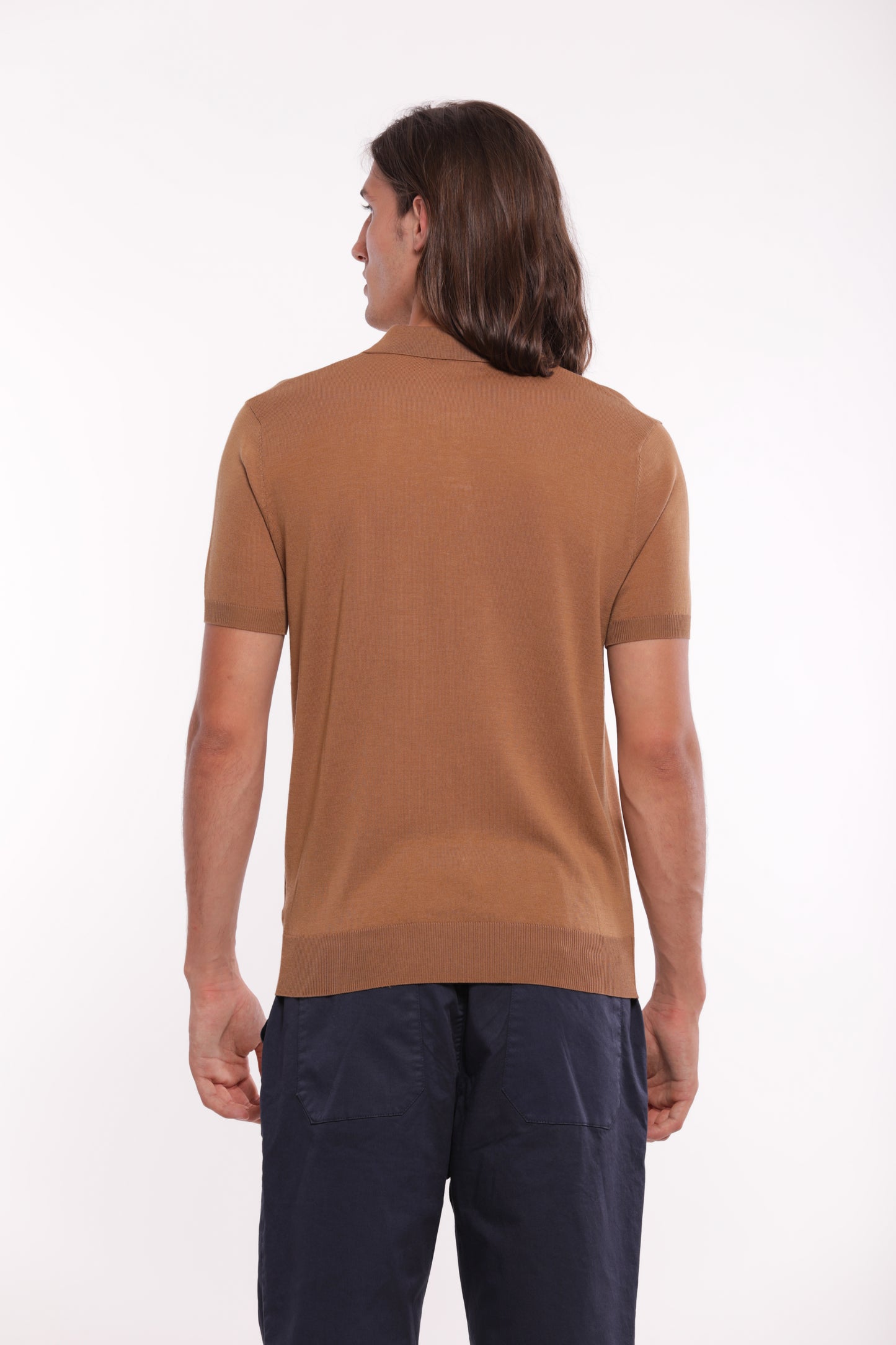 POLO IN MAGLIA CON LYOCELL