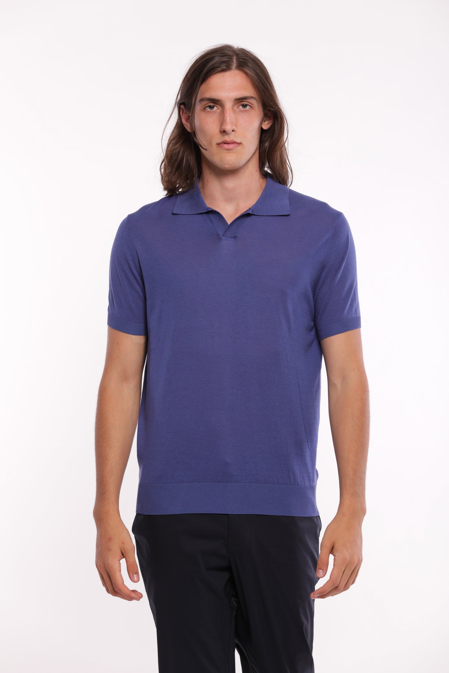 POLO IN MAGLIA CON LYOCELL