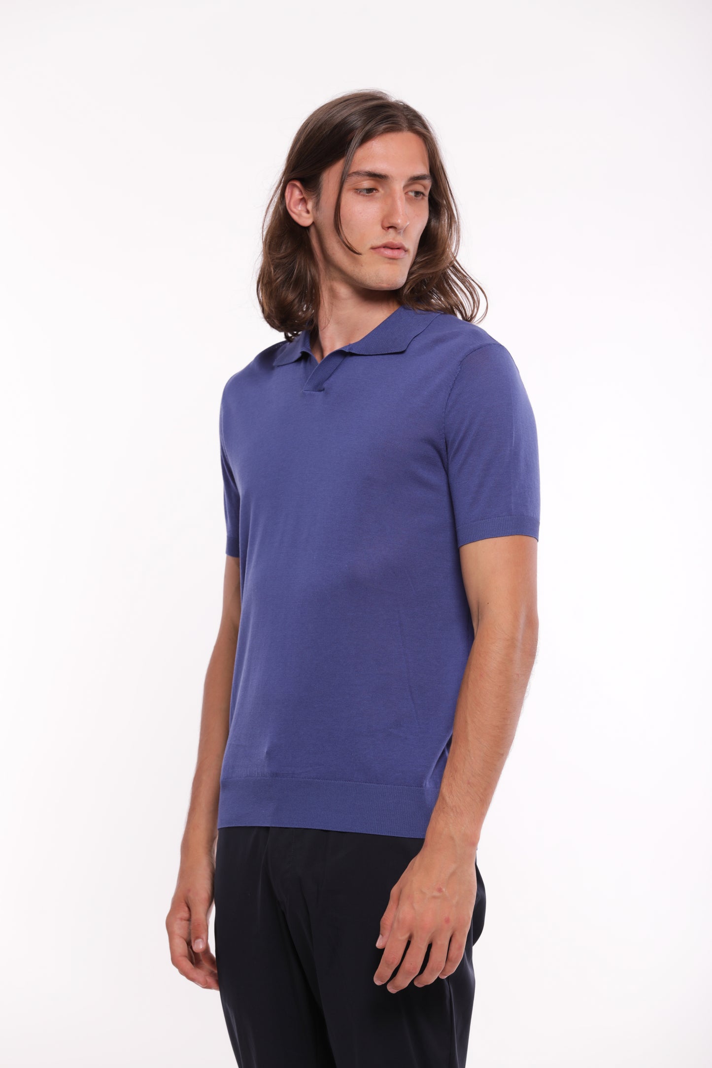POLO IN MAGLIA CON LYOCELL