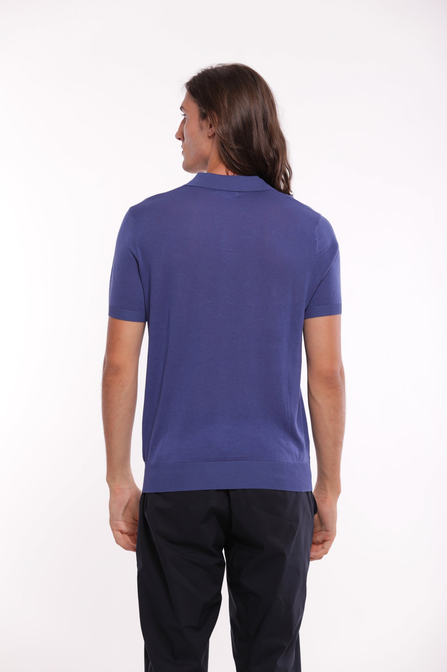 POLO IN MAGLIA CON LYOCELL