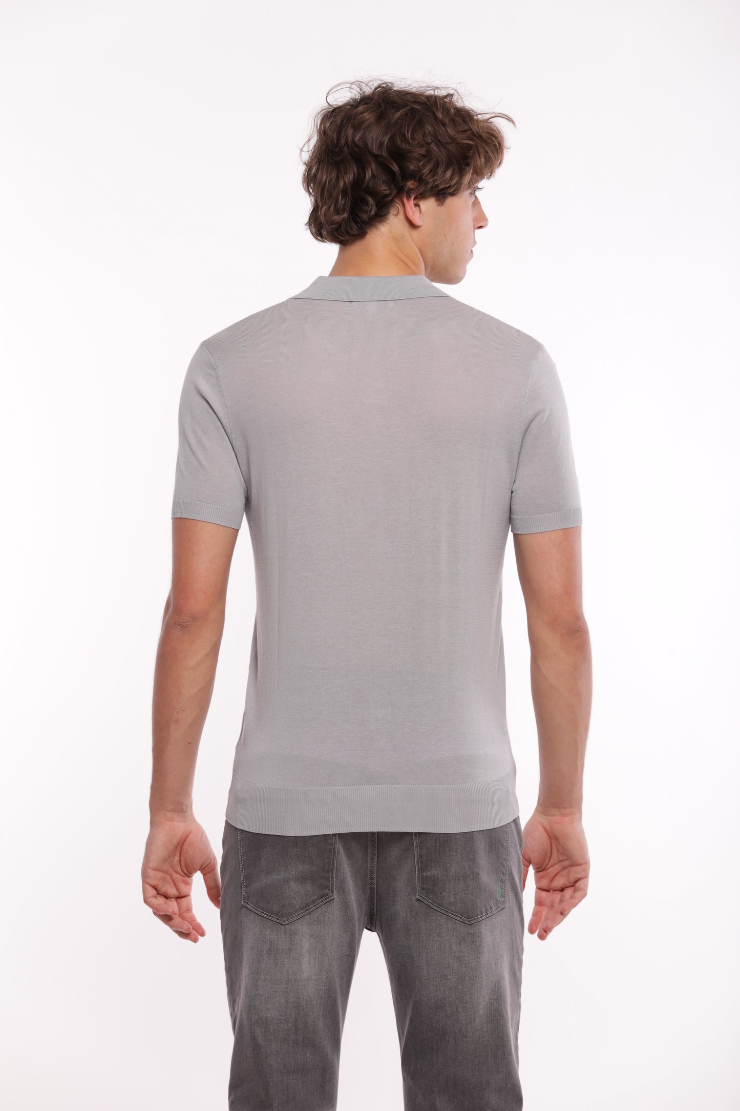 POLO IN MAGLIA CON LYOCELL