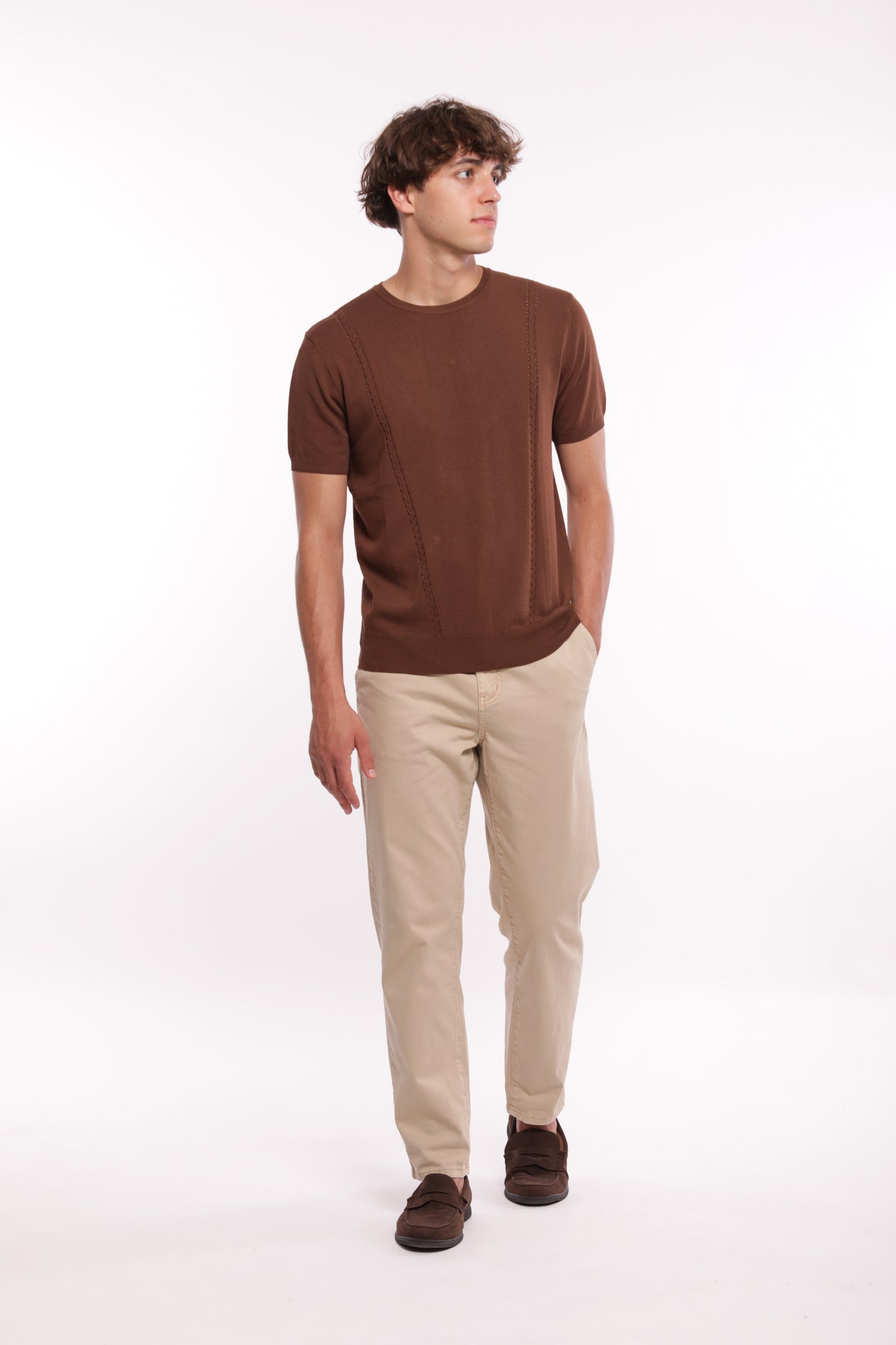 PANTALONI TAPERED FIT