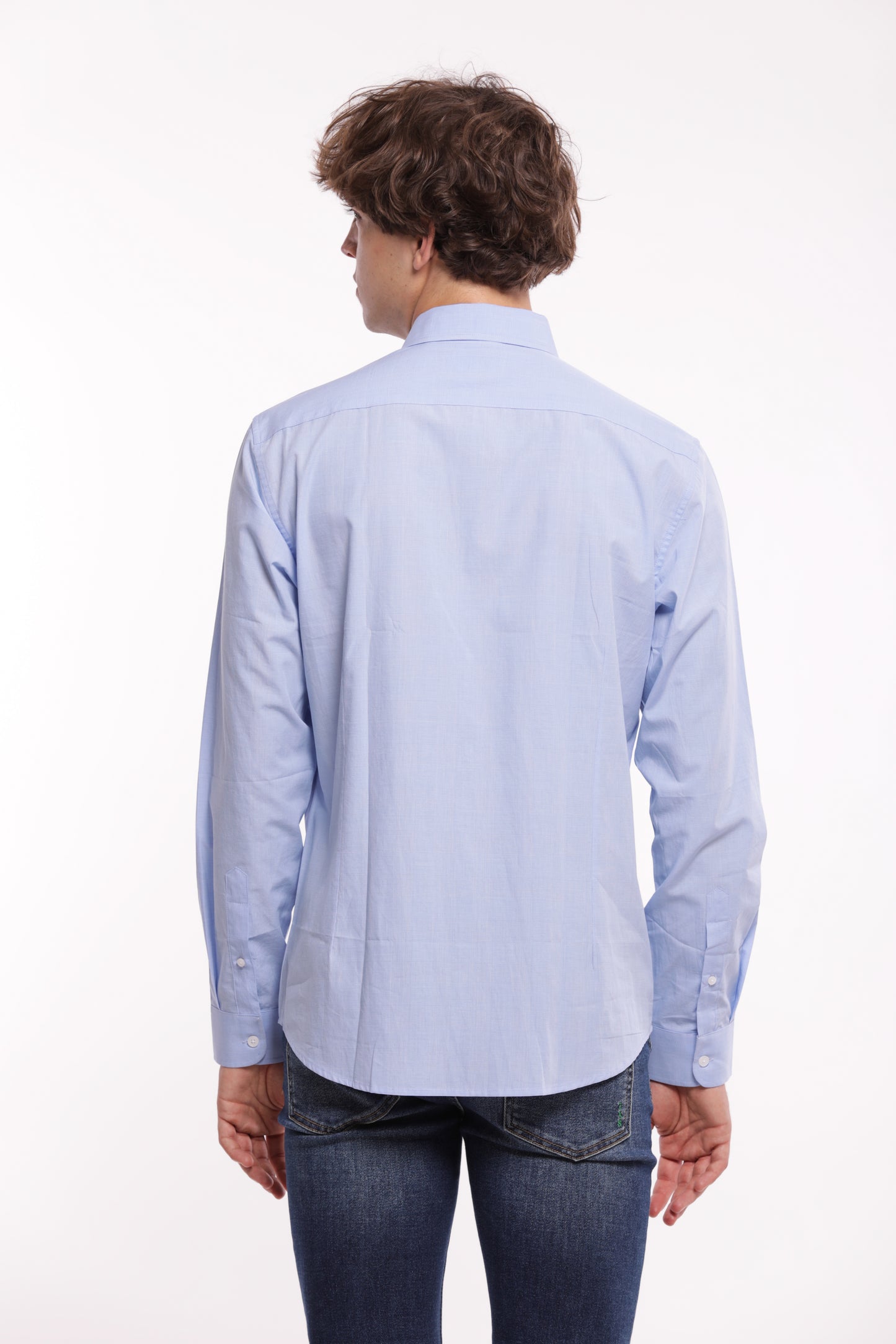 CAMICIA DI COTONE A RIGHE