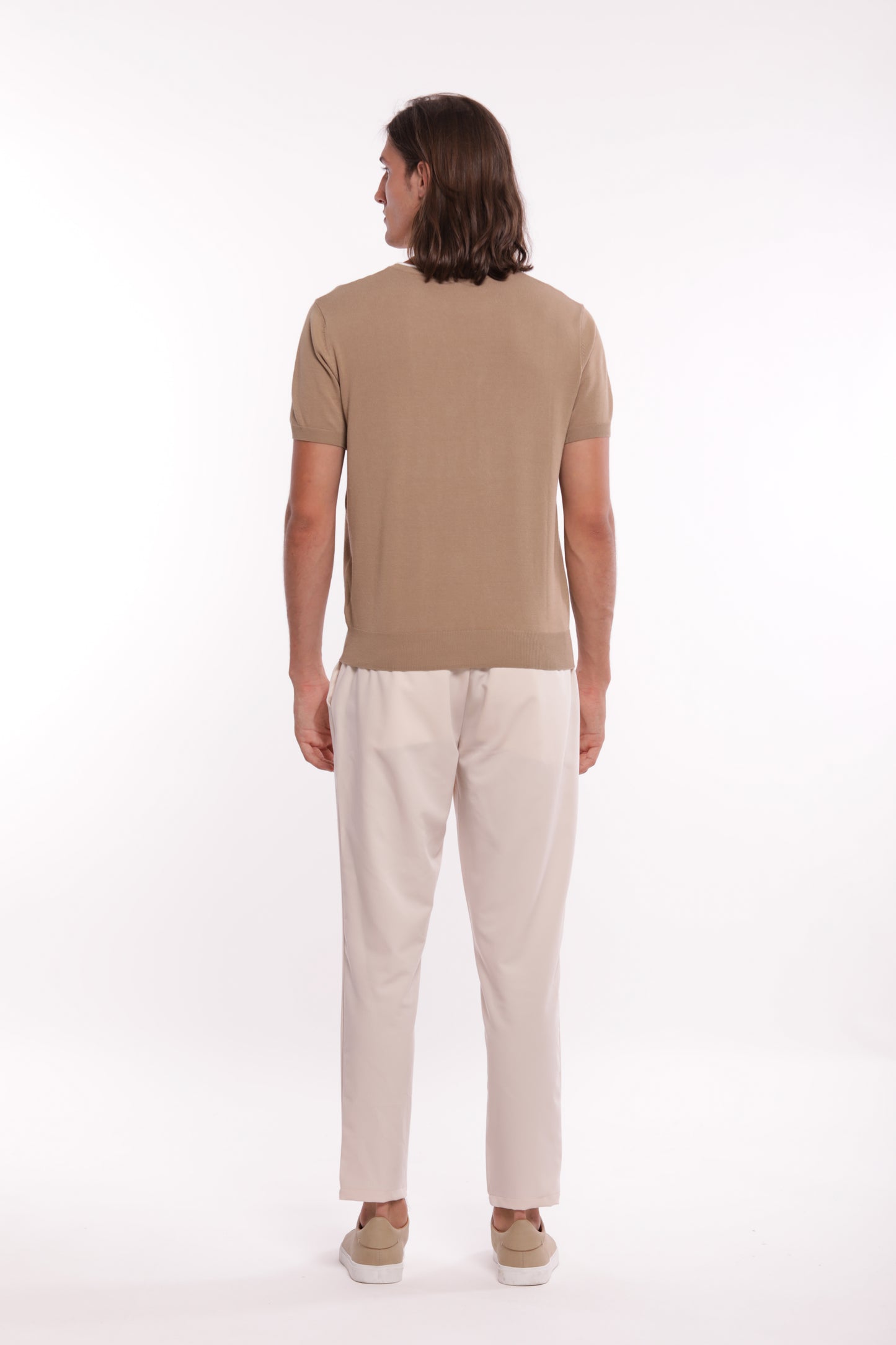 PANTALONI IN MISTO VISCOSA