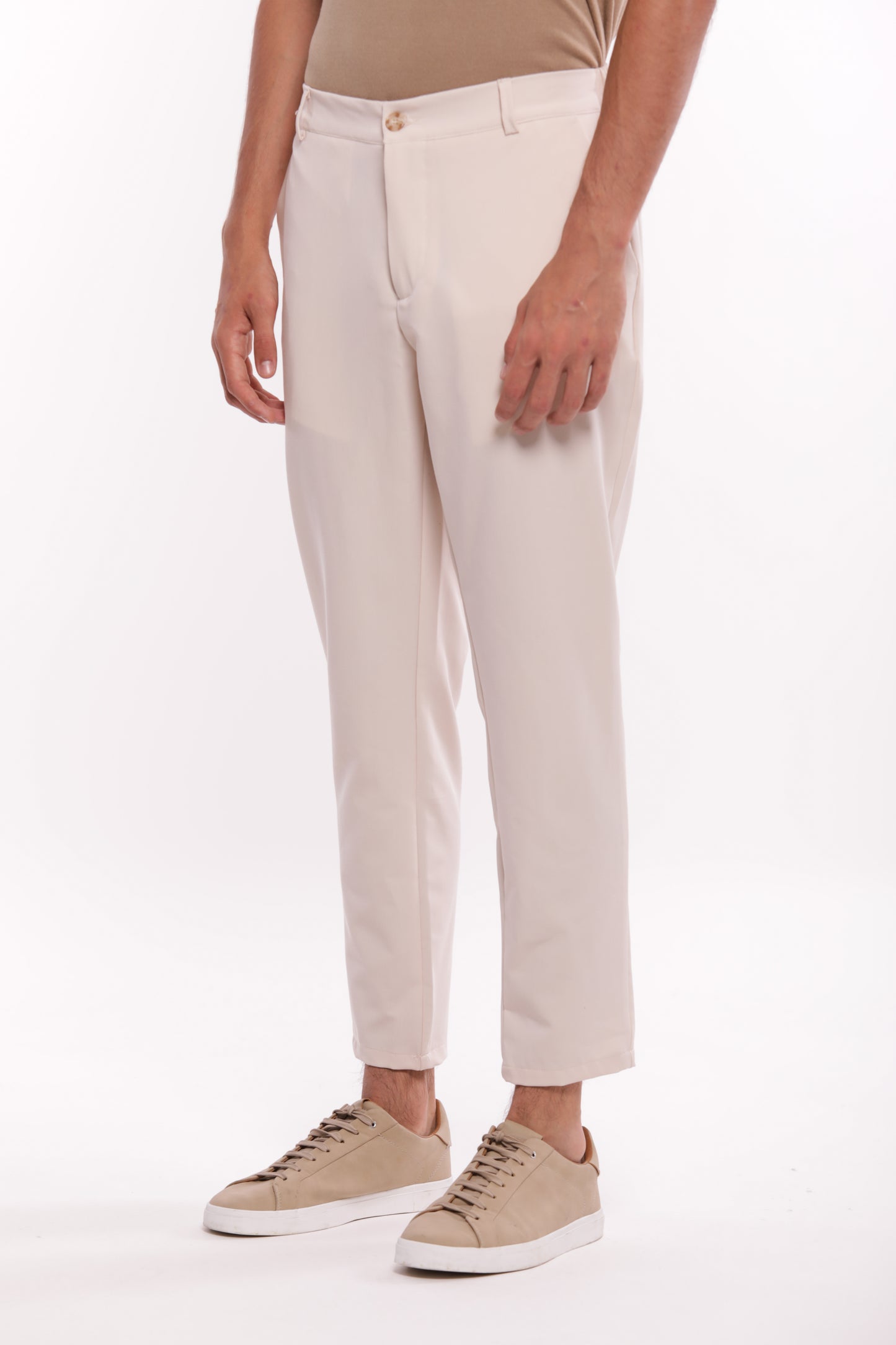 PANTALONI IN MISTO VISCOSA