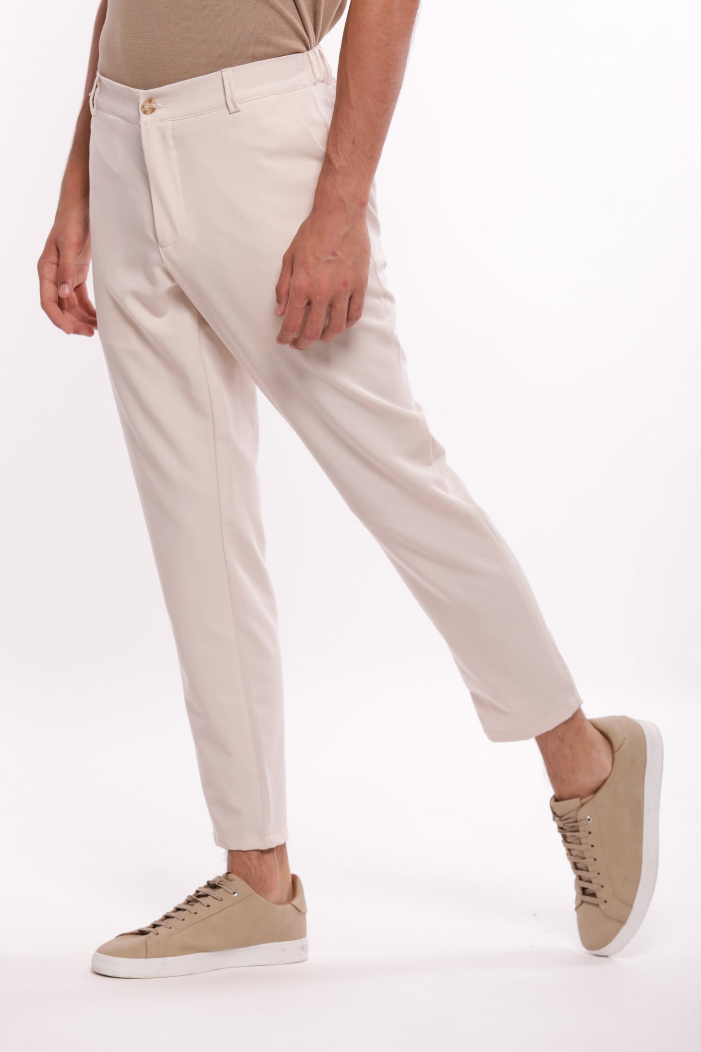 PANTALONI IN MISTO VISCOSA