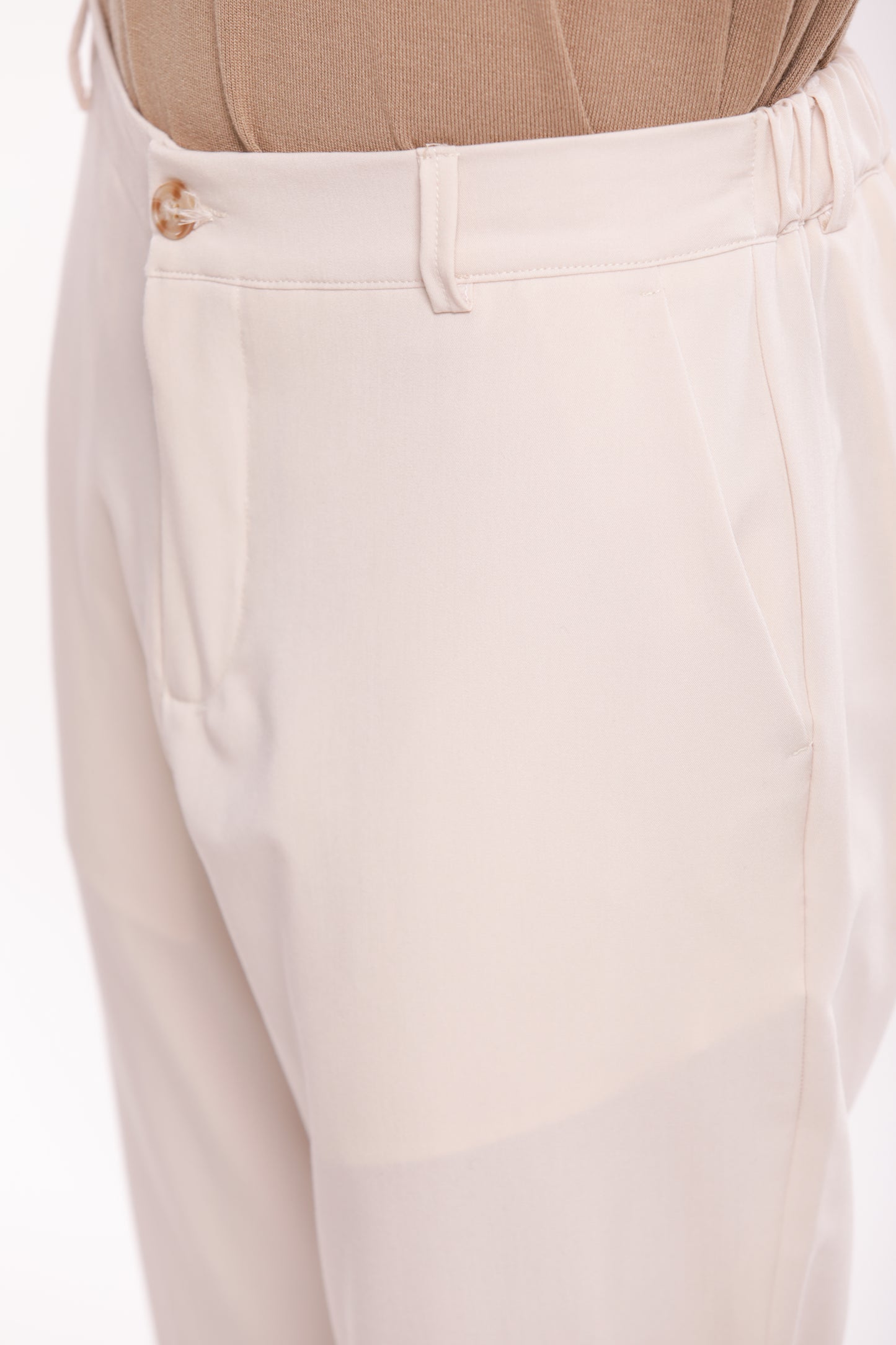 PANTALONI IN MISTO VISCOSA