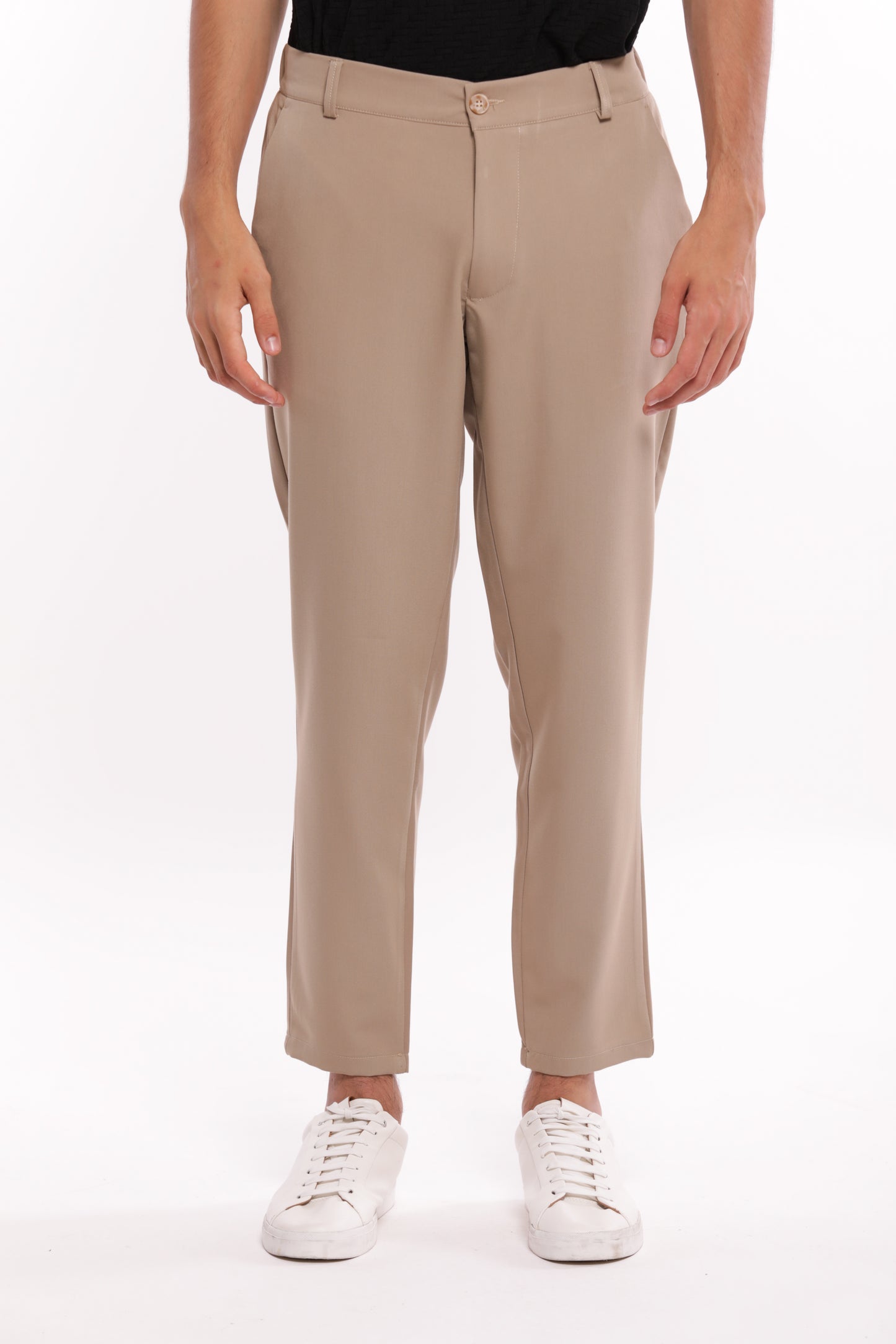 PANTALONI IN MISTO VISCOSA