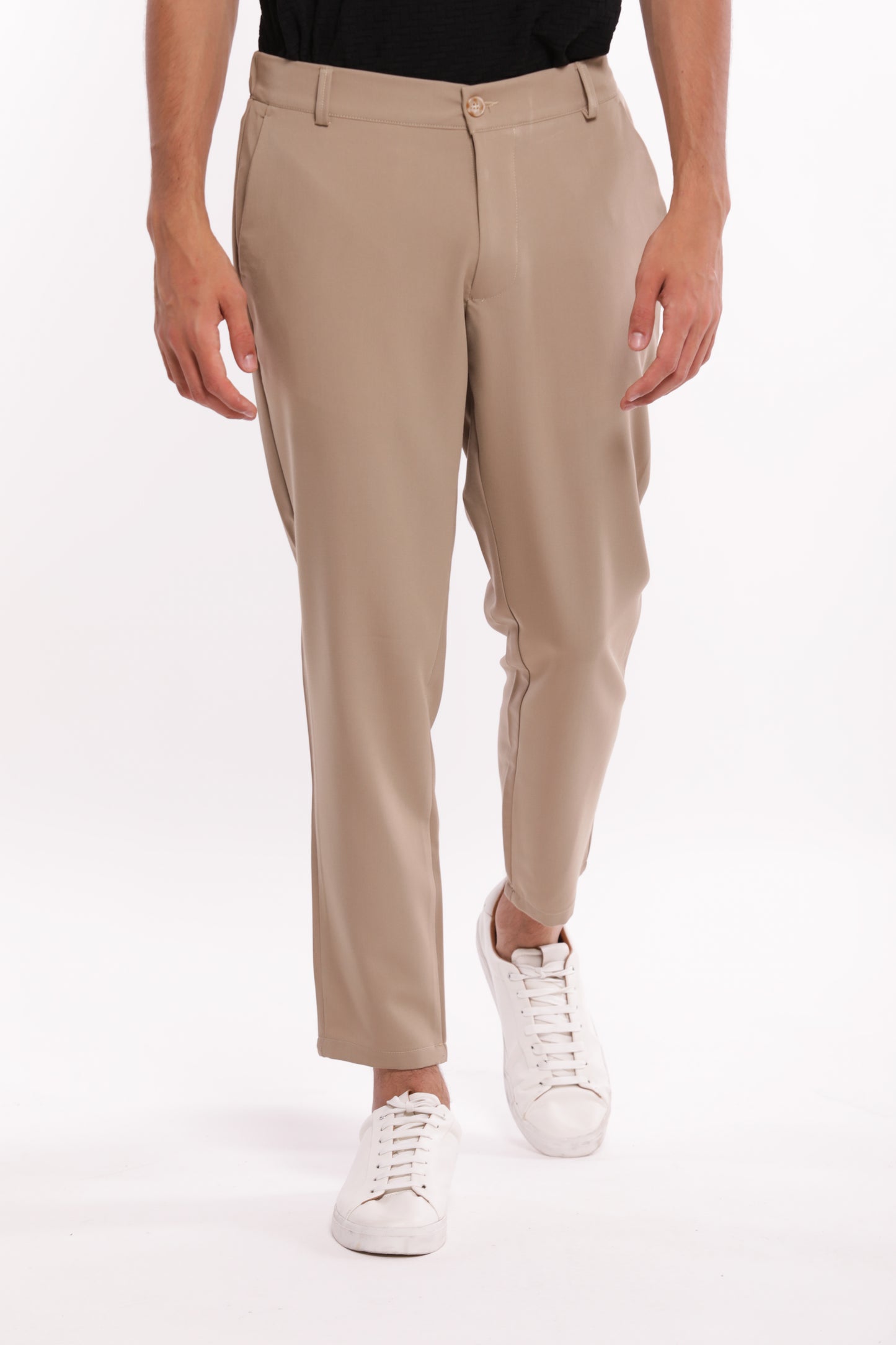 PANTALONI IN MISTO VISCOSA