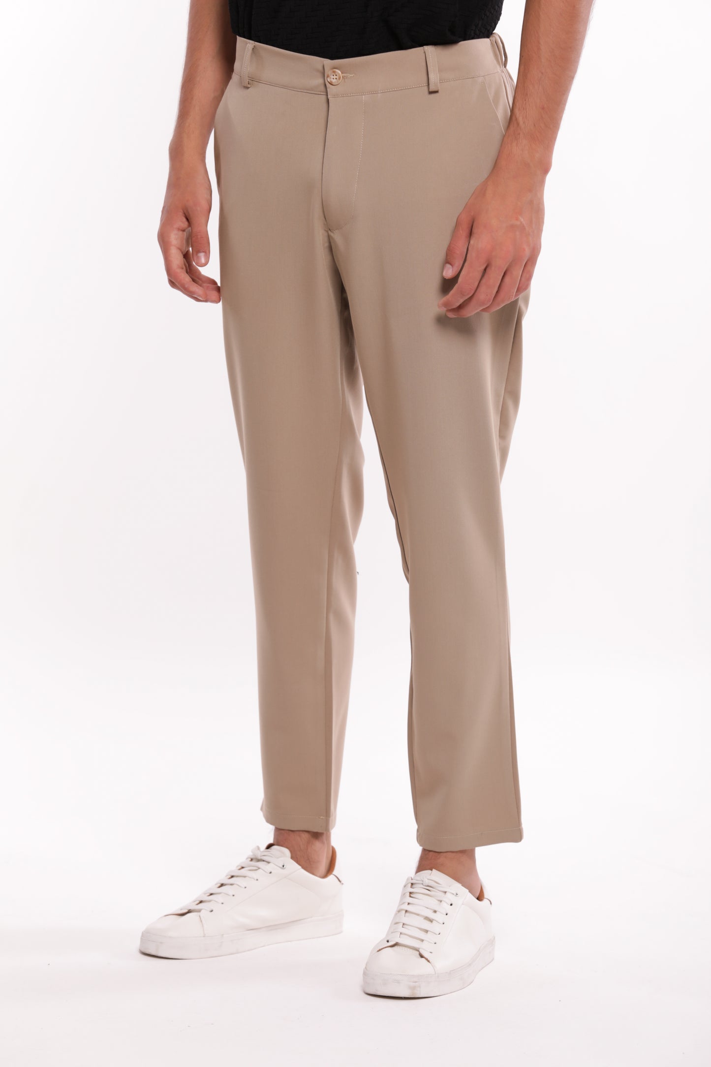 PANTALONI IN MISTO VISCOSA