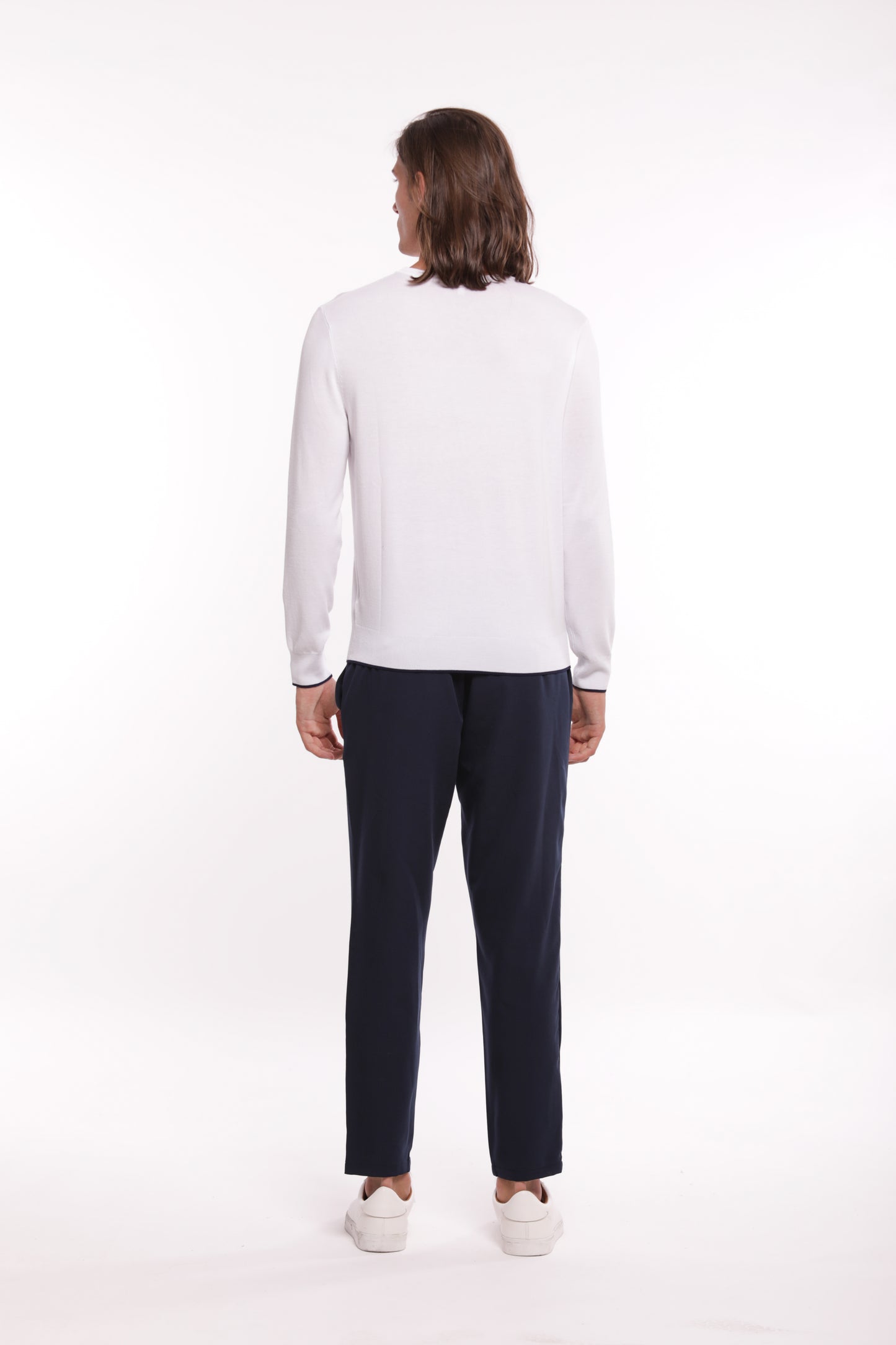 PANTALONI IN MISTO VISCOSA