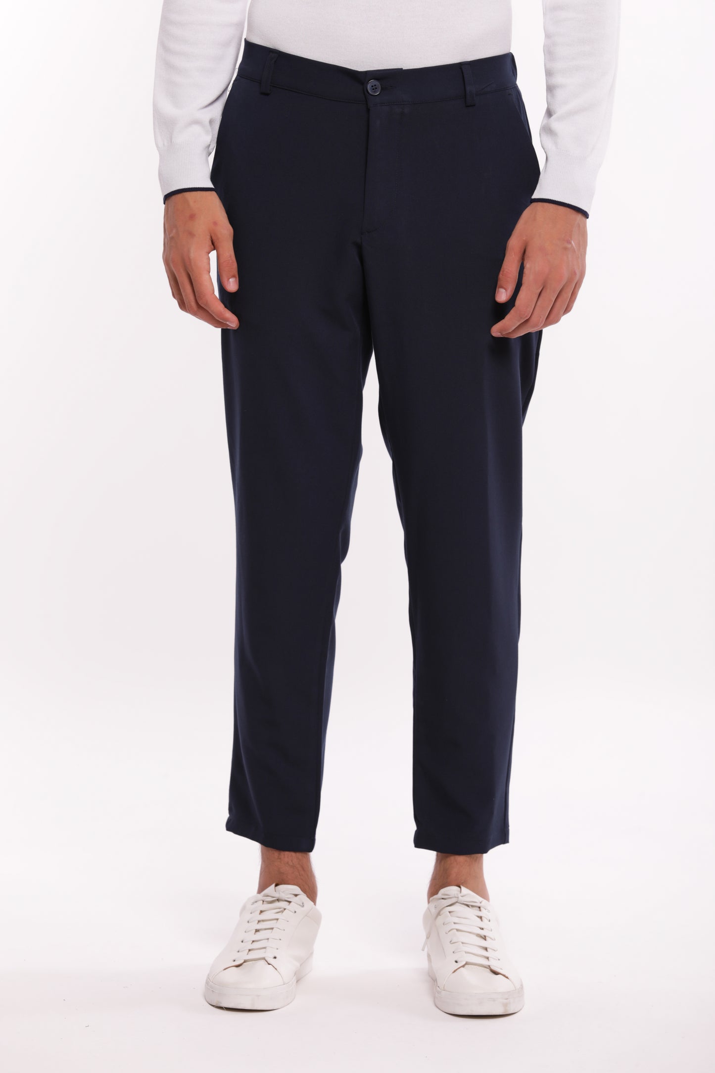 PANTALONI IN MISTO VISCOSA