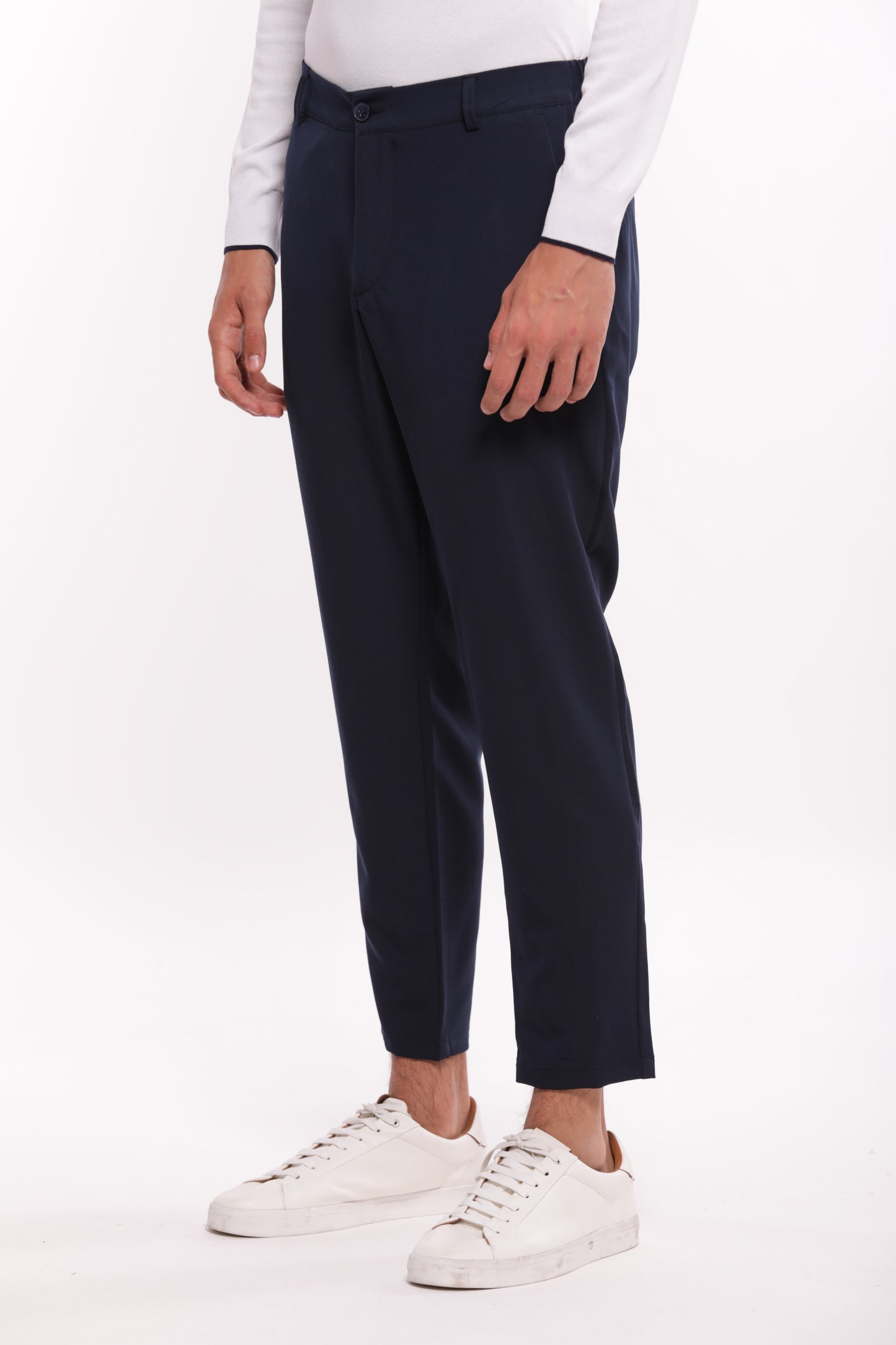 PANTALONI IN MISTO VISCOSA